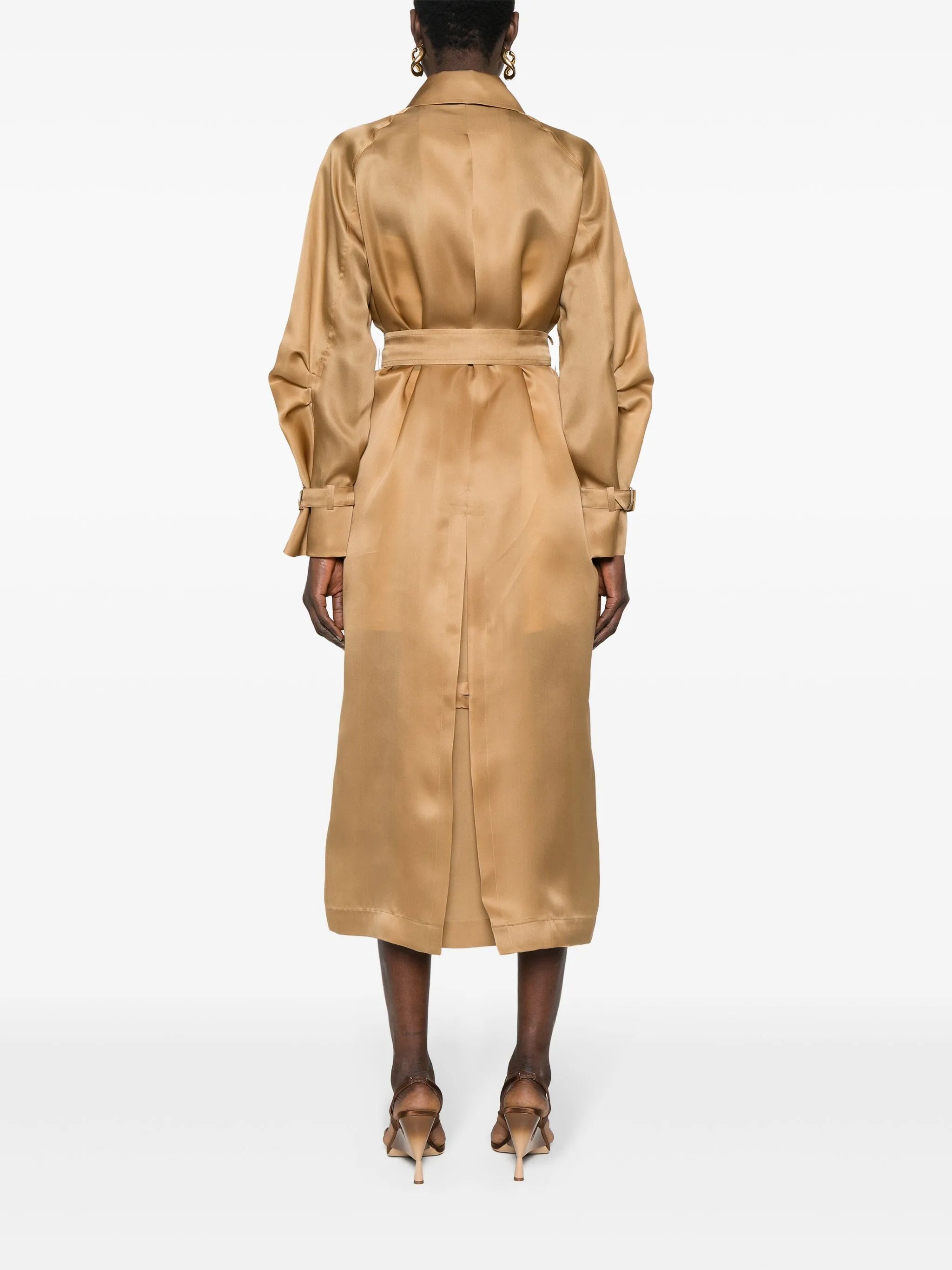 Sacco double-breasted trench coat