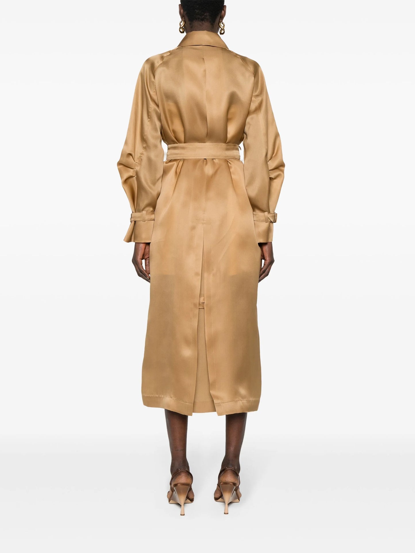 Sacco double-breasted trench coat