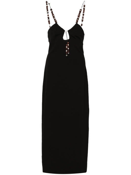 Solaria sleeveless midi dress