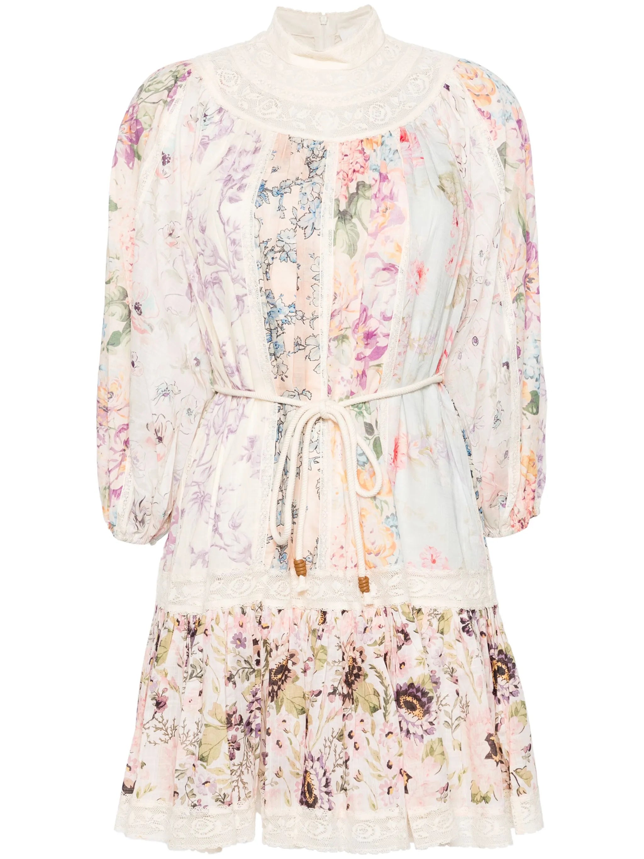 Halliday floral-print minidress