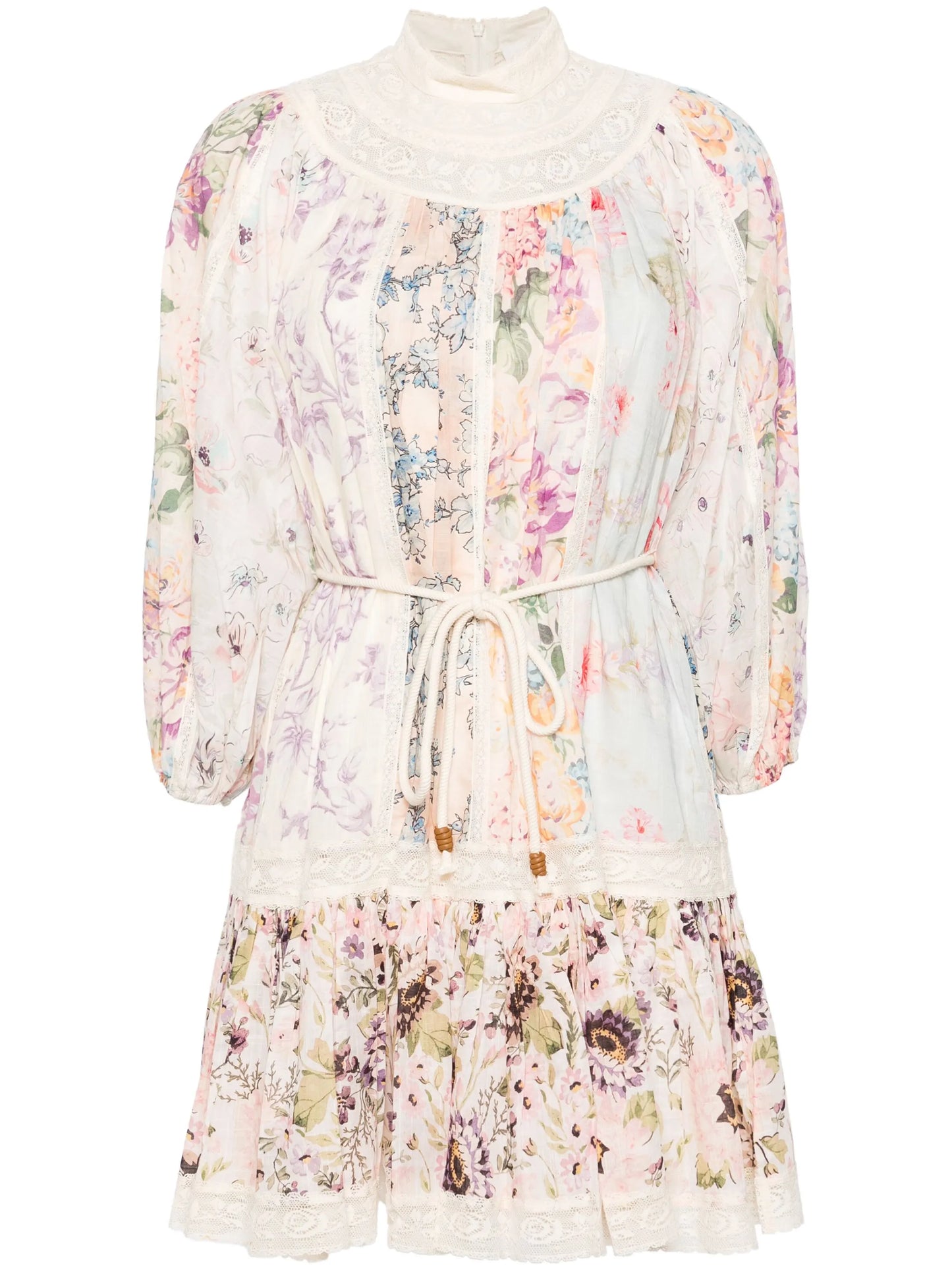 Halliday floral-print minidress