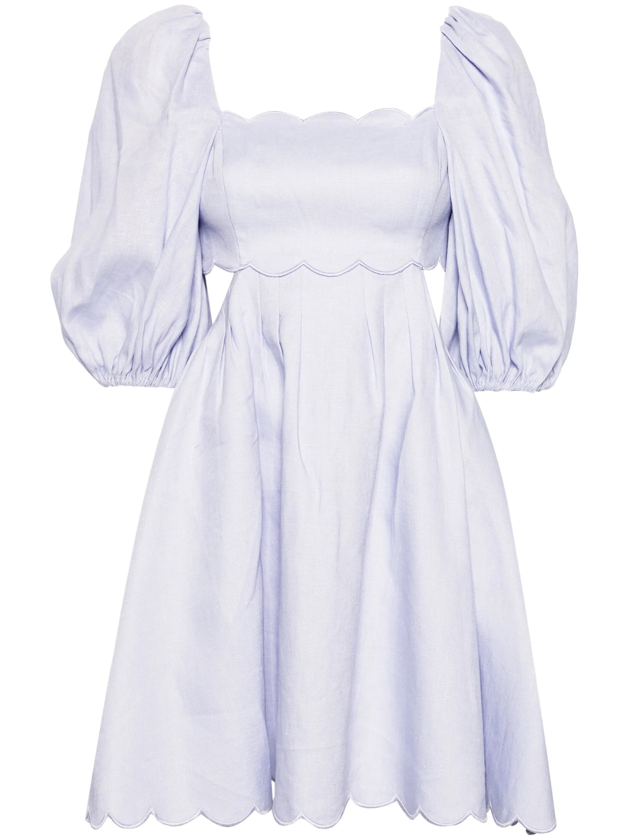 Halliday linen minidress