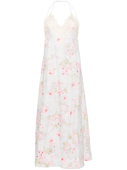 Halliday floral-print maxi dress