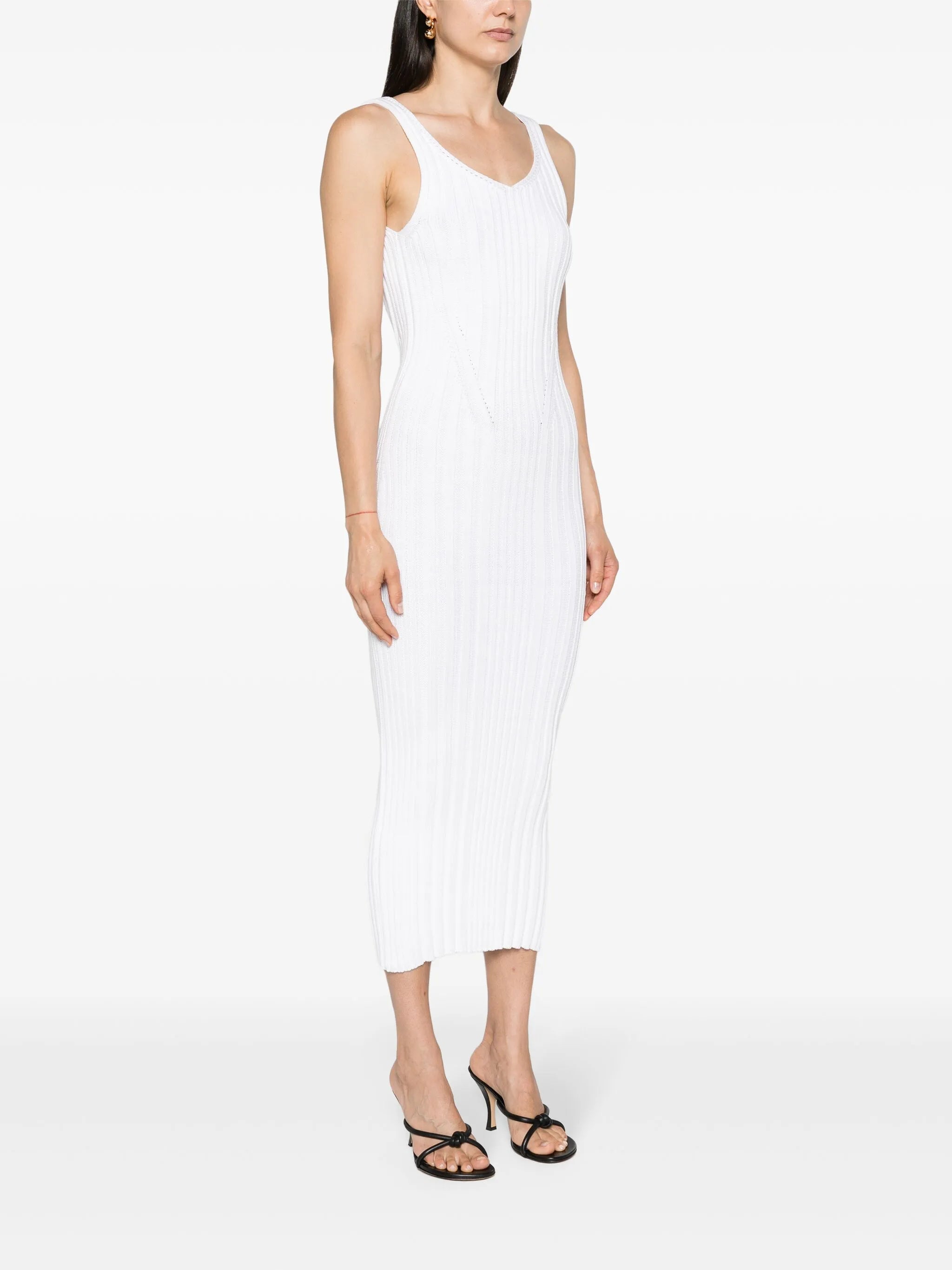 Ottilie ribbed-knit dress
