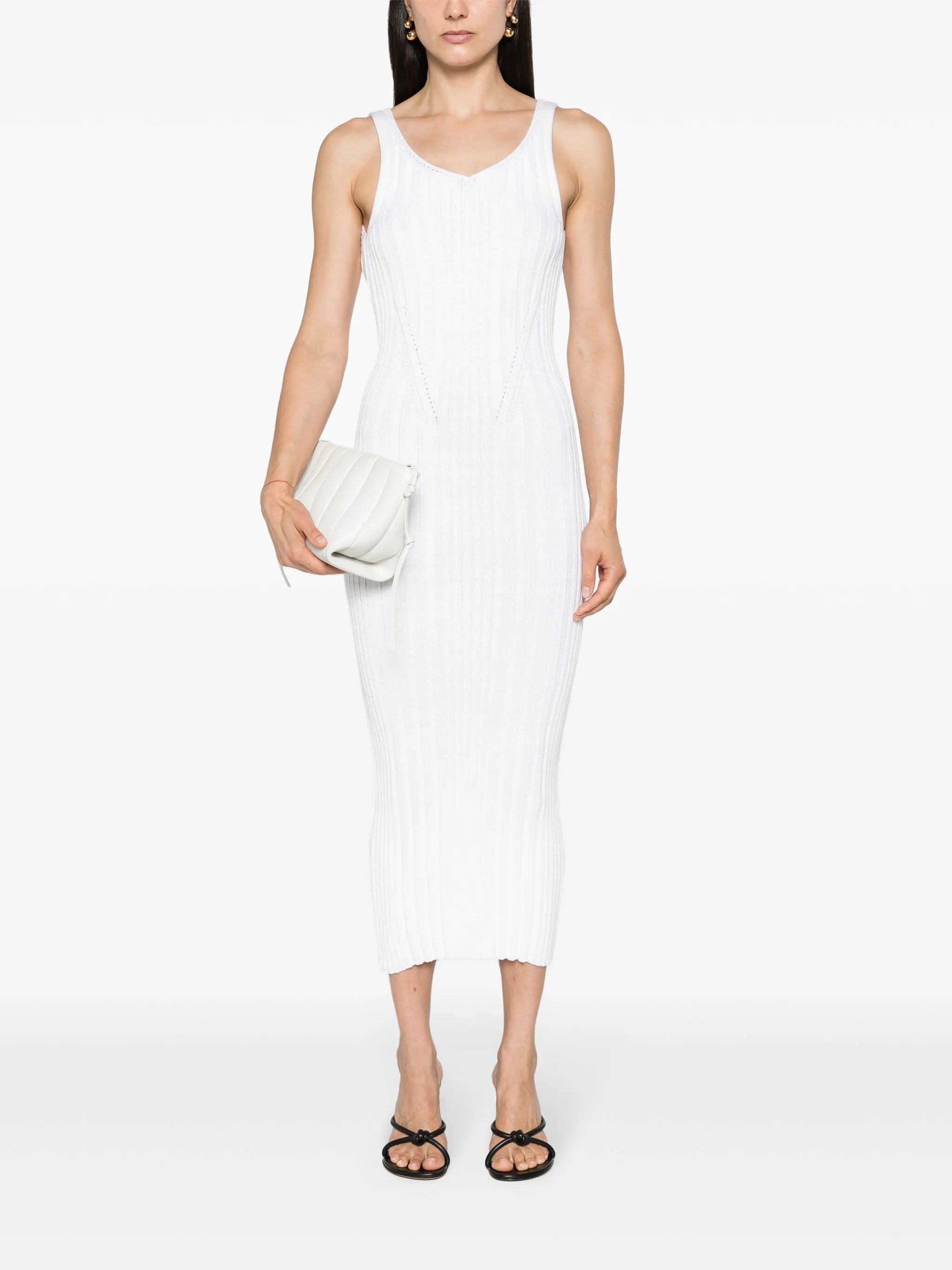 Ottilie ribbed-knit dress