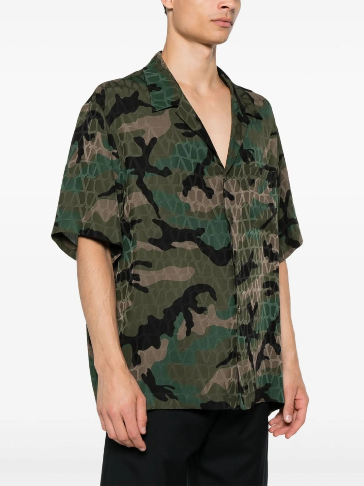 Toile Iconographe Camouflage shirt