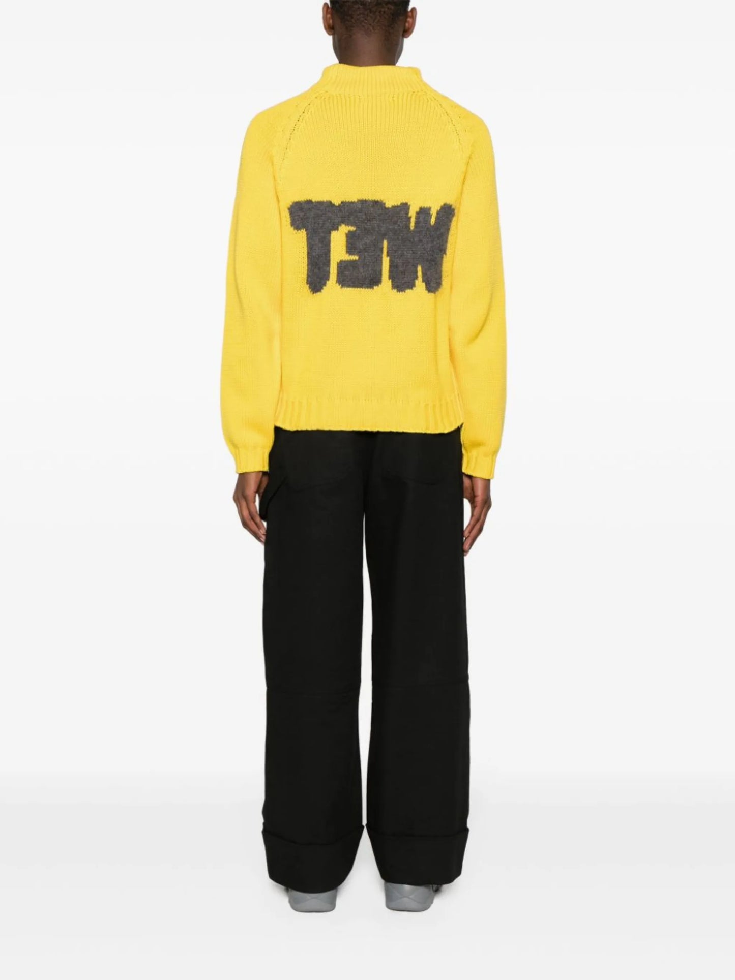 intarsia-knit jumper