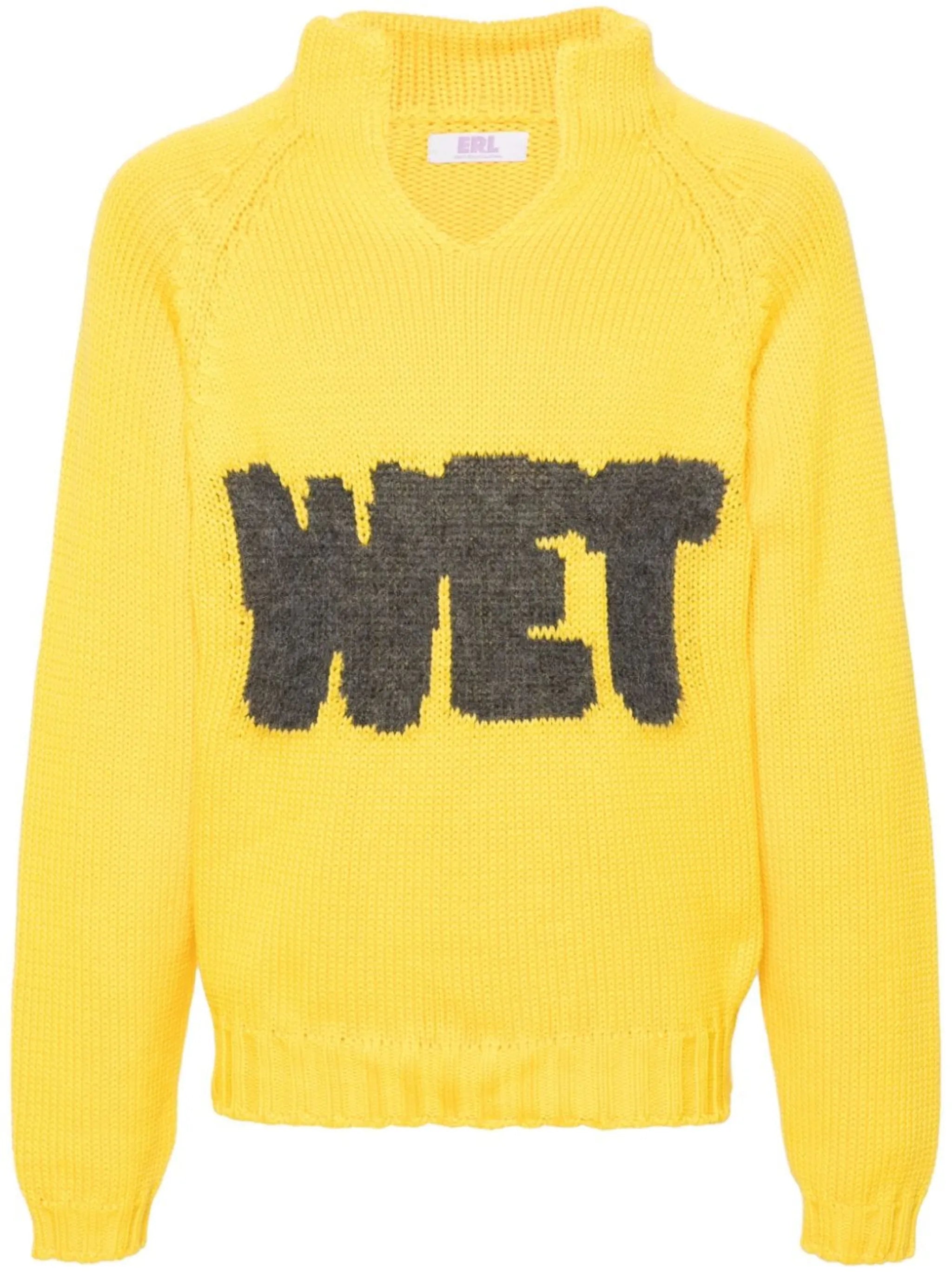 intarsia-knit jumper