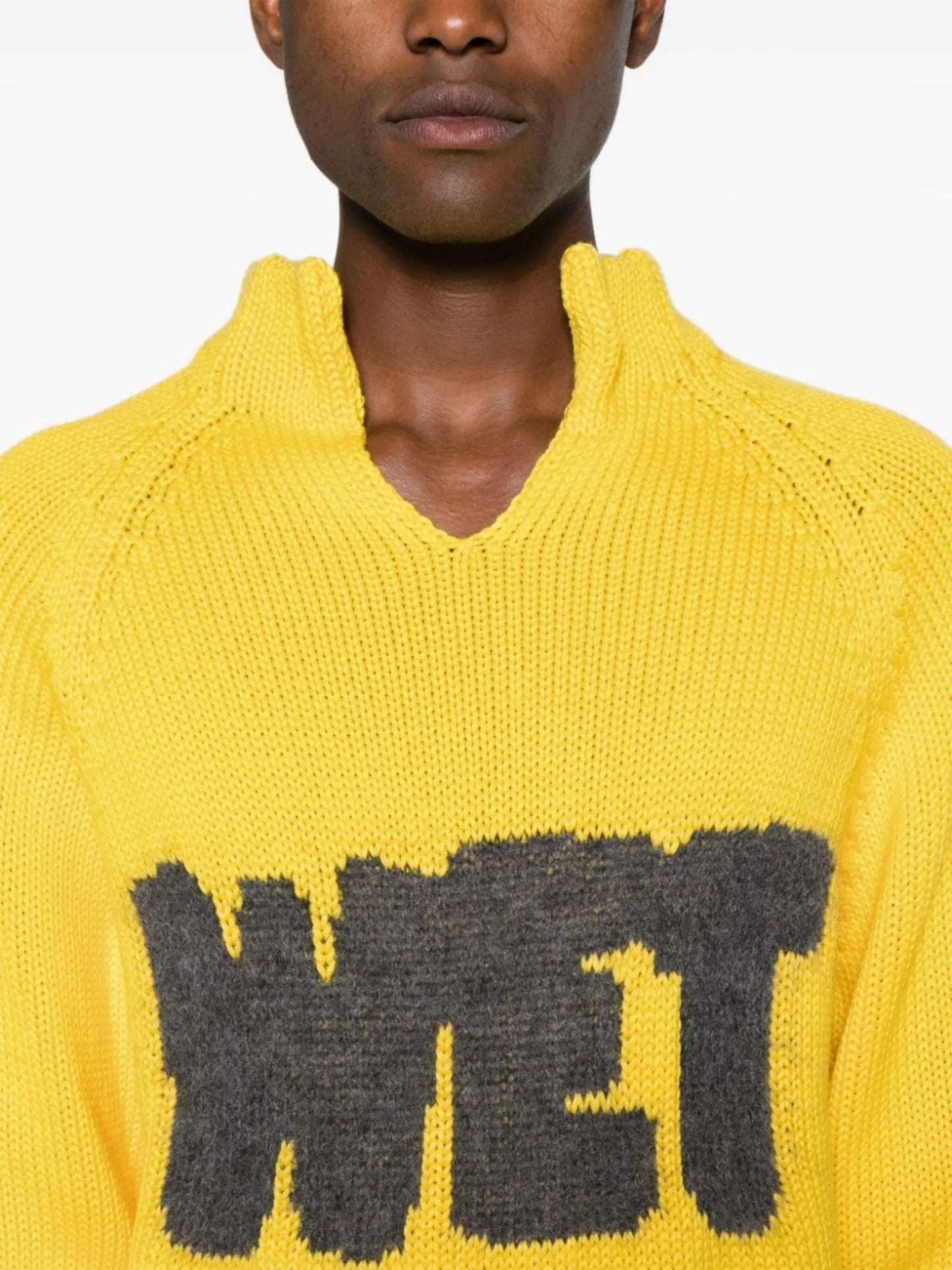 intarsia-knit jumper