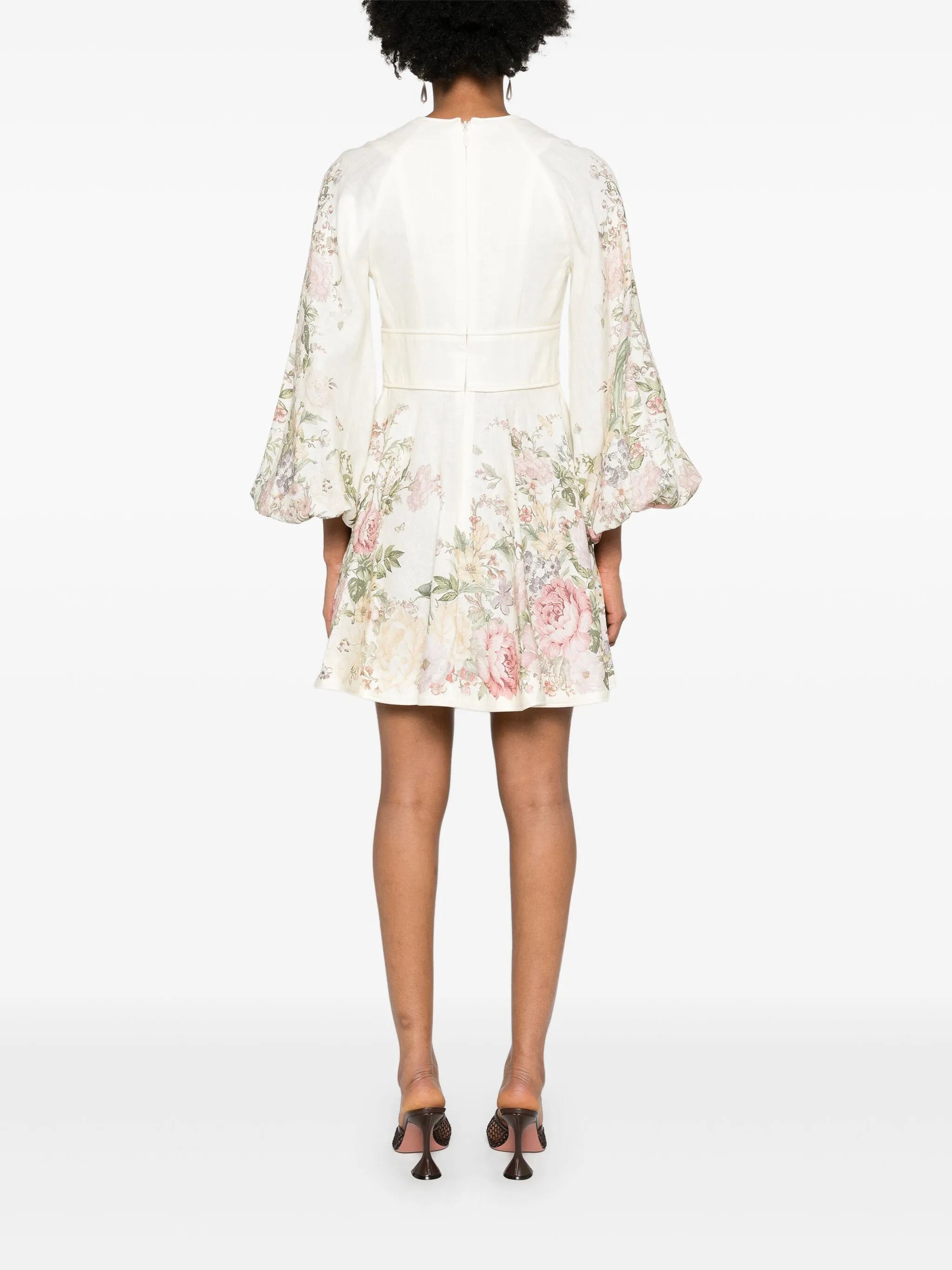 Waverly linen minidress