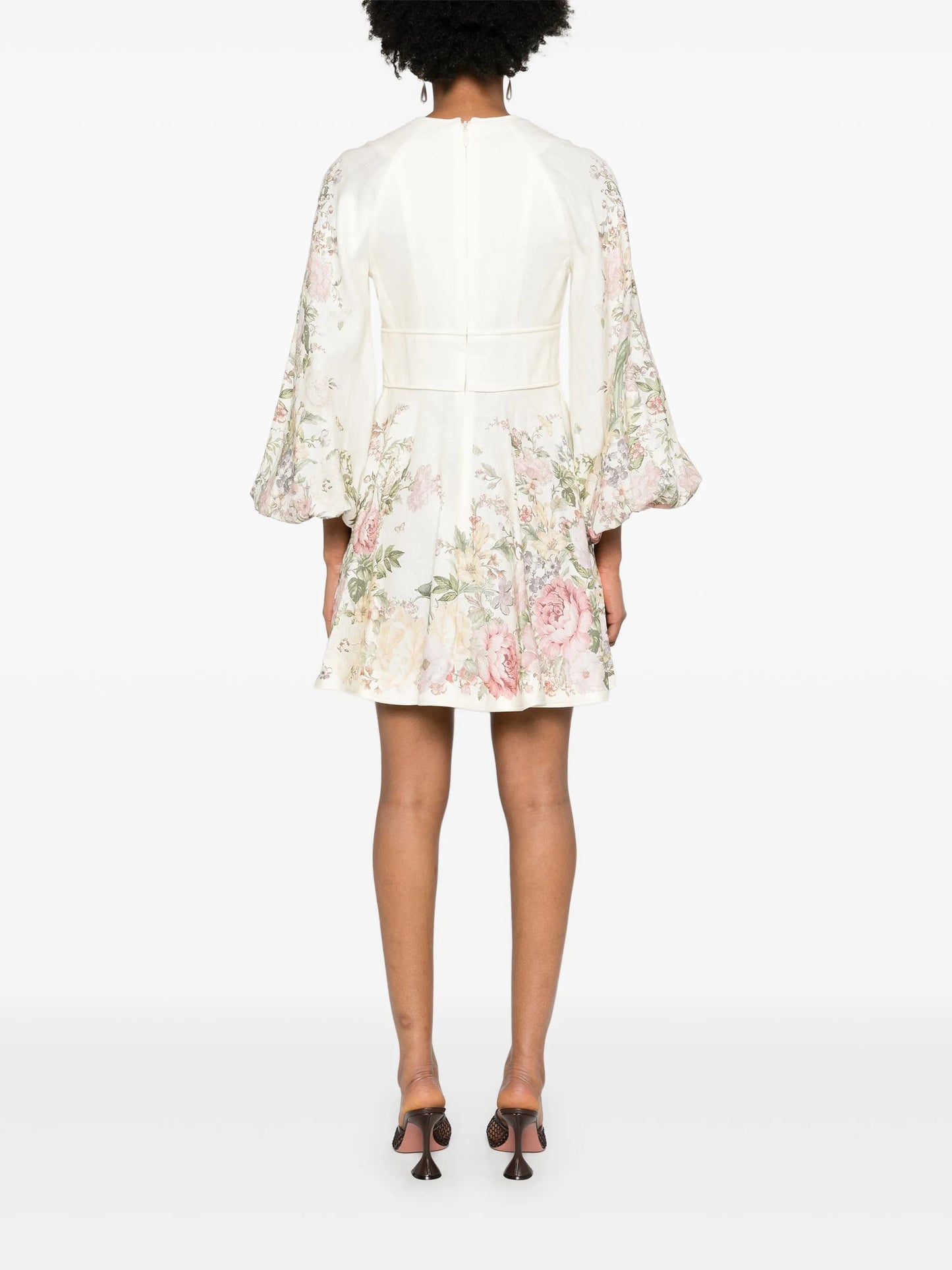 Waverly linen minidress