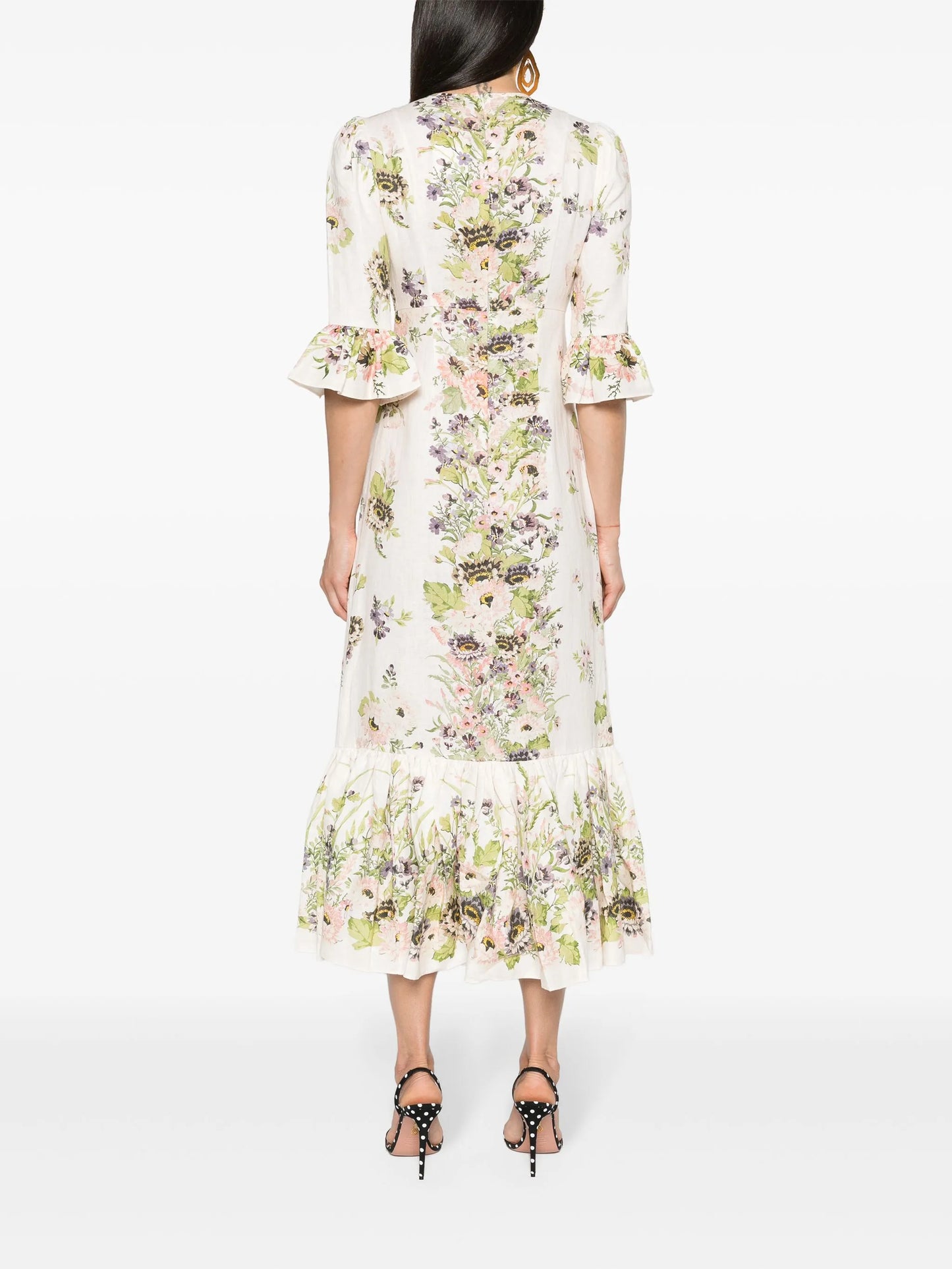 Halliday floral-print maxi dress