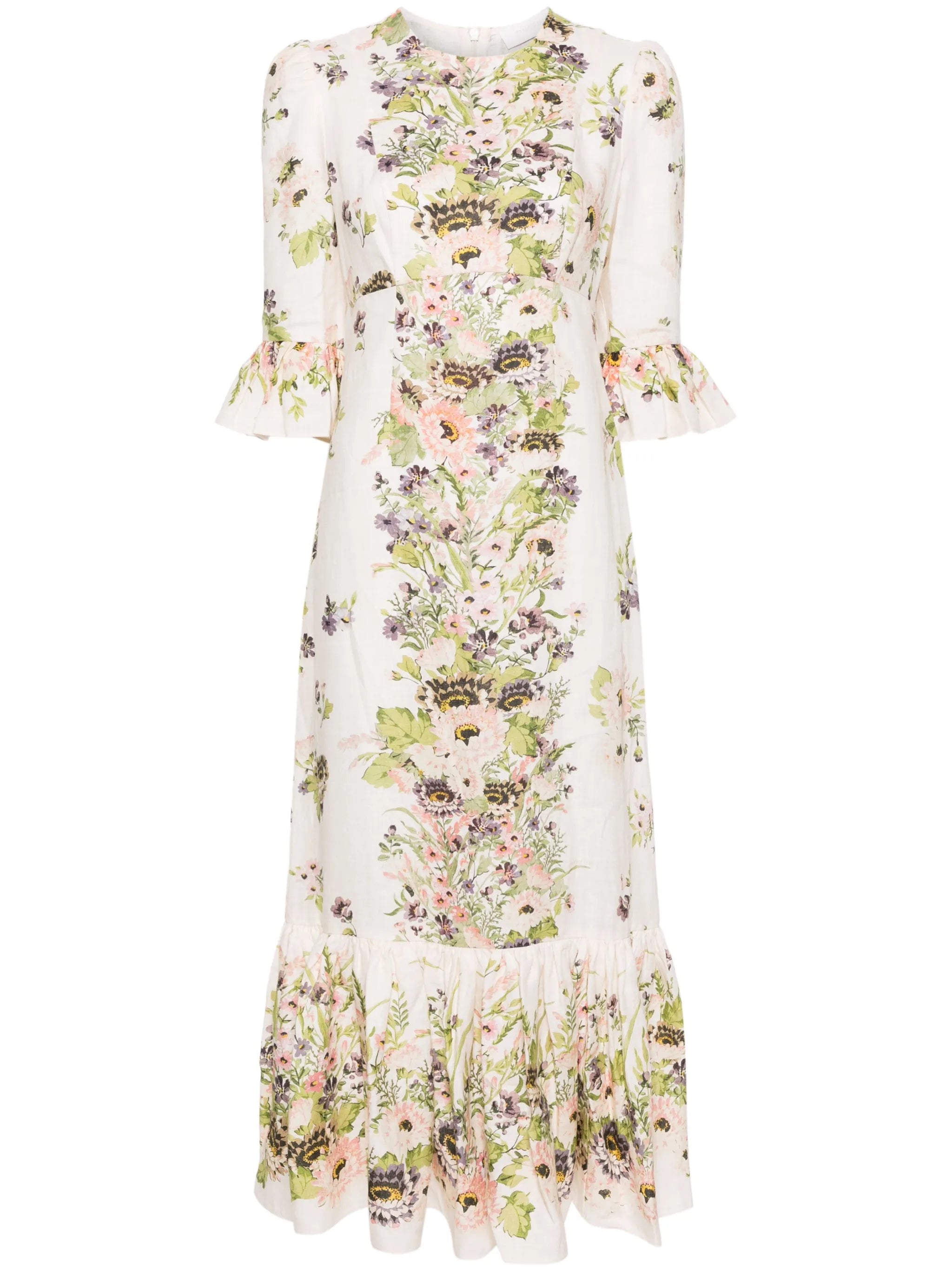 Halliday floral-print maxi dress