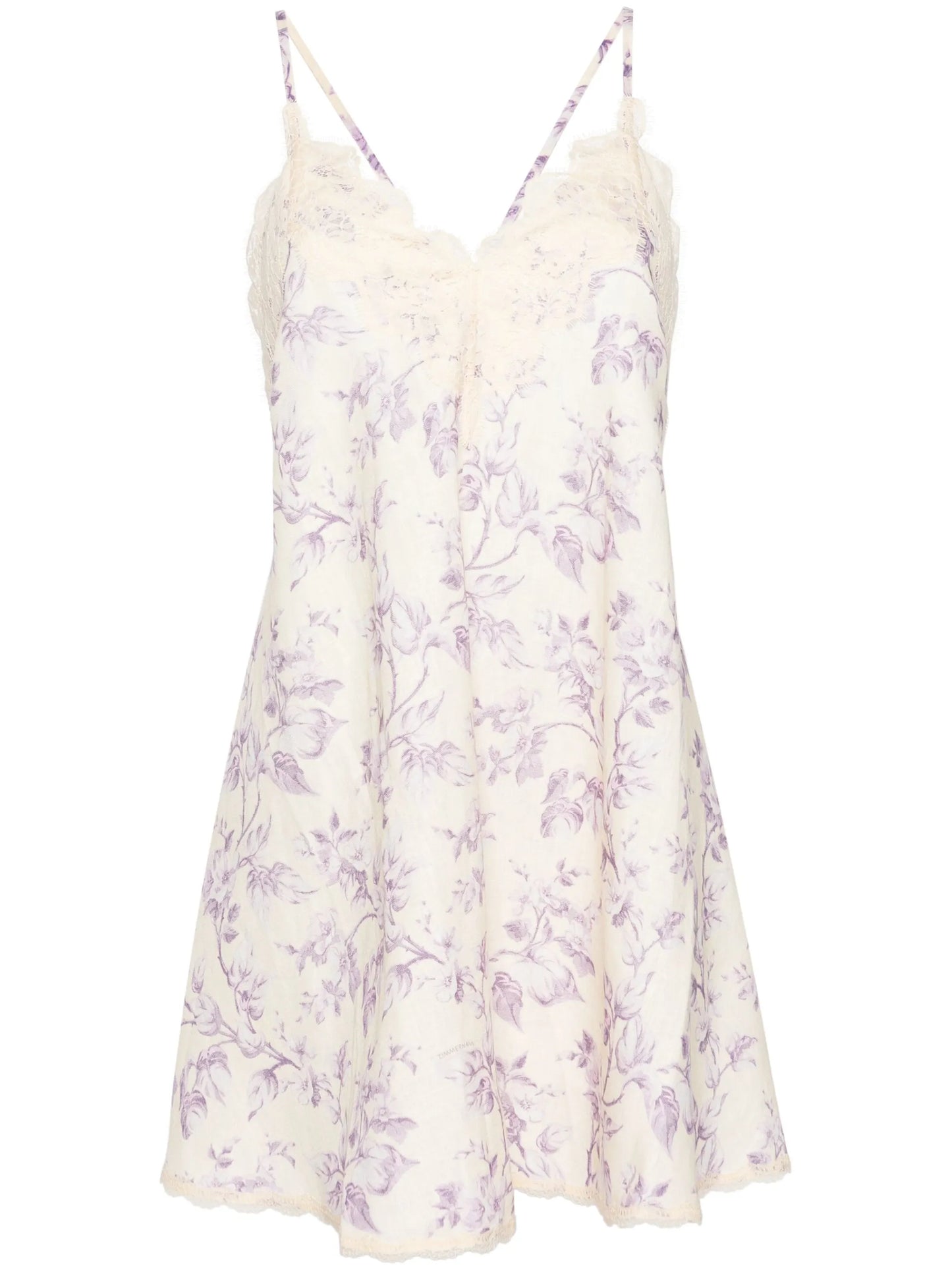 Halliday floral-print minidress