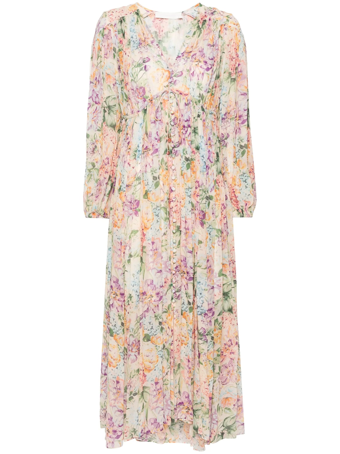 Halliday floral-print maxi dress