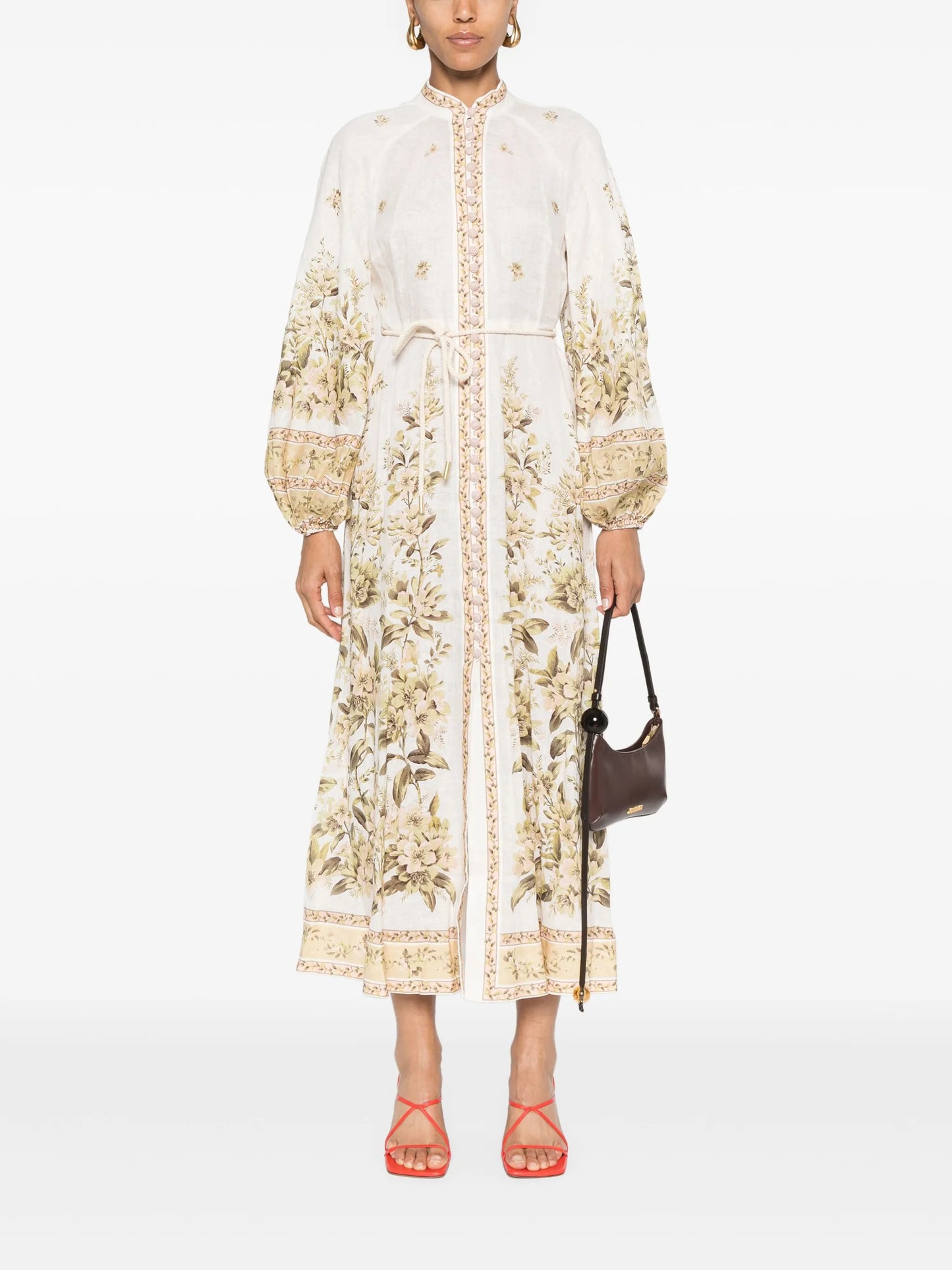 floral midi dress