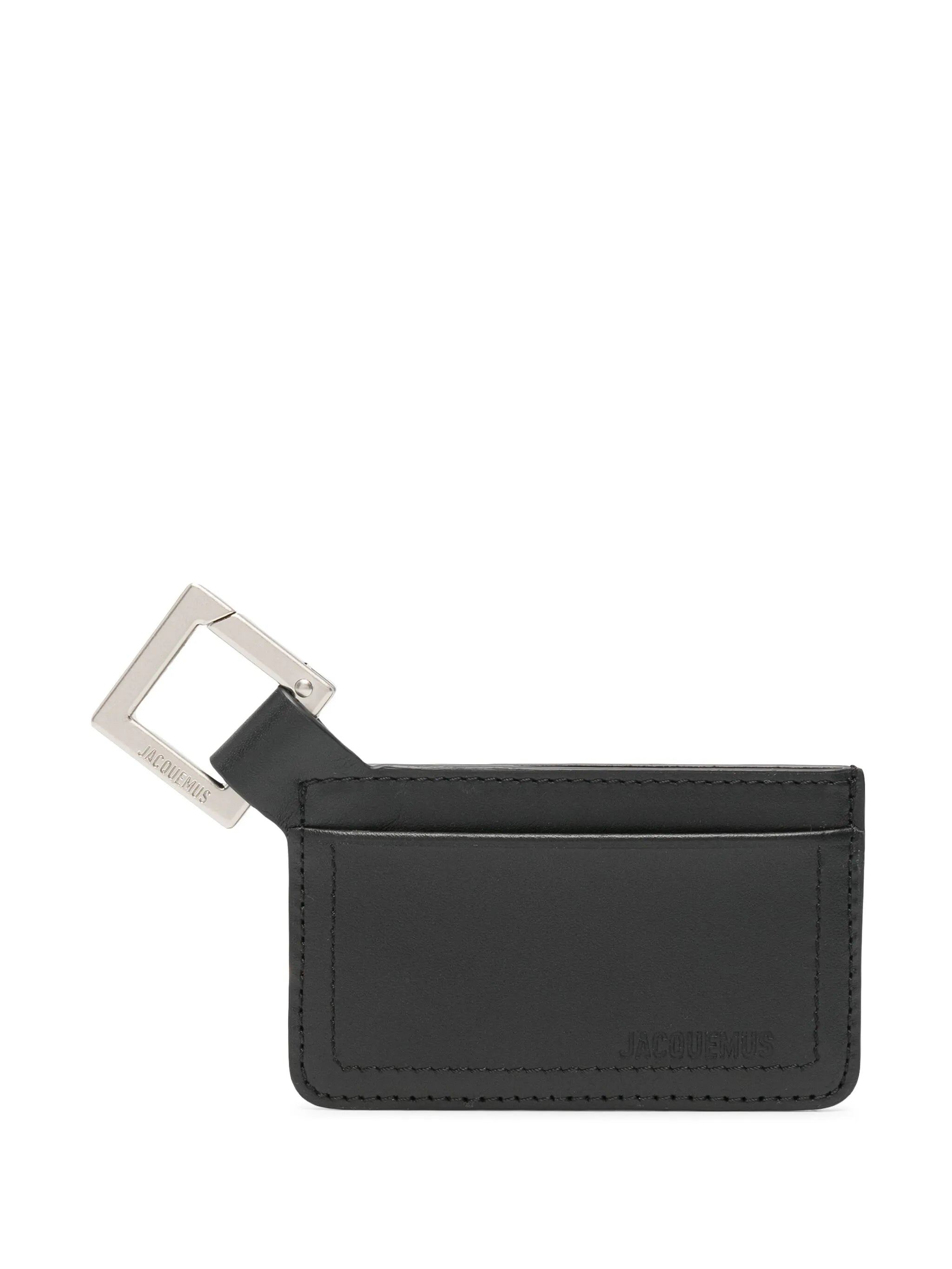 Le porte-cartes Cuerda leather cardholder