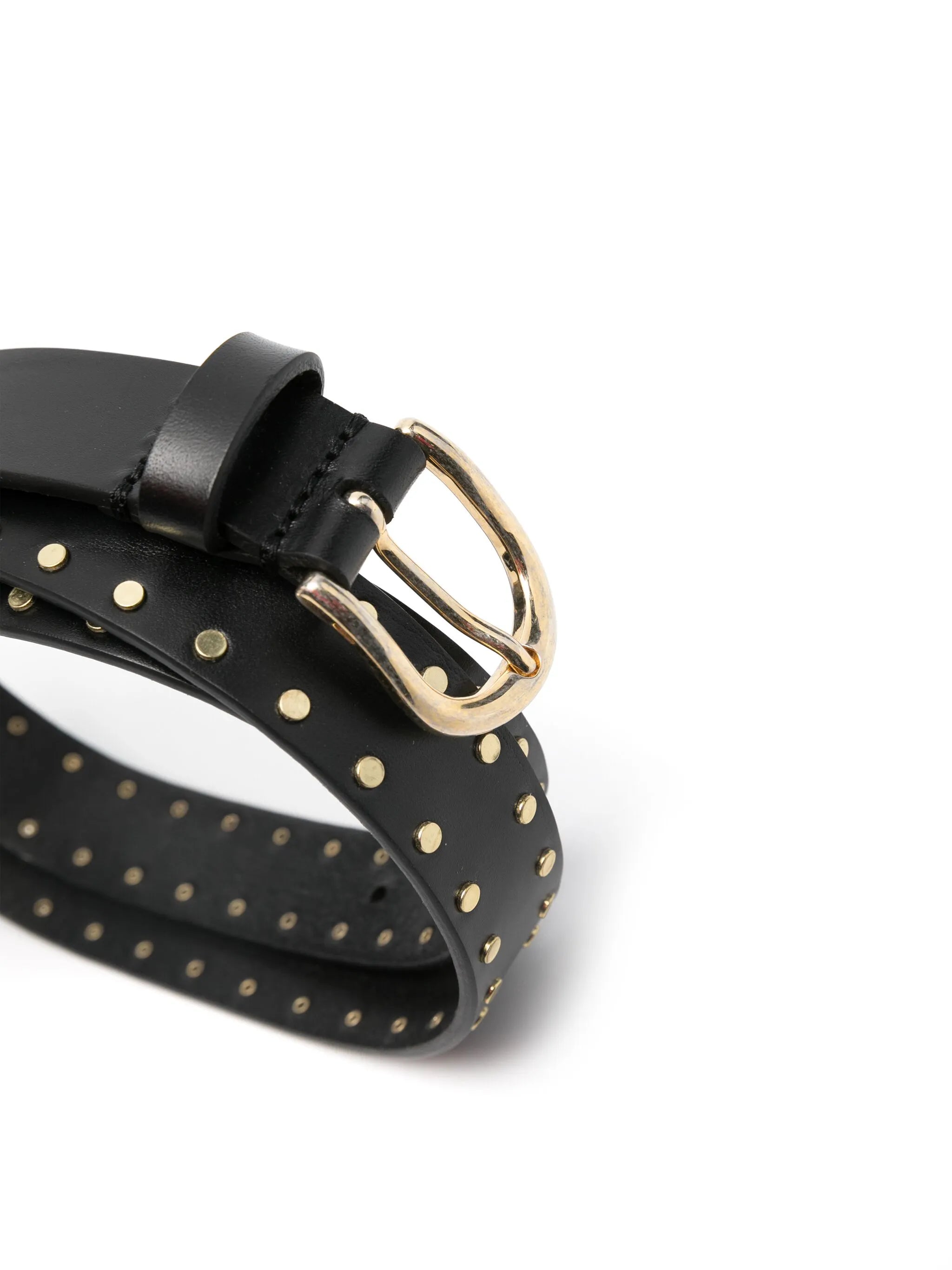 Zap stud-embellished belt