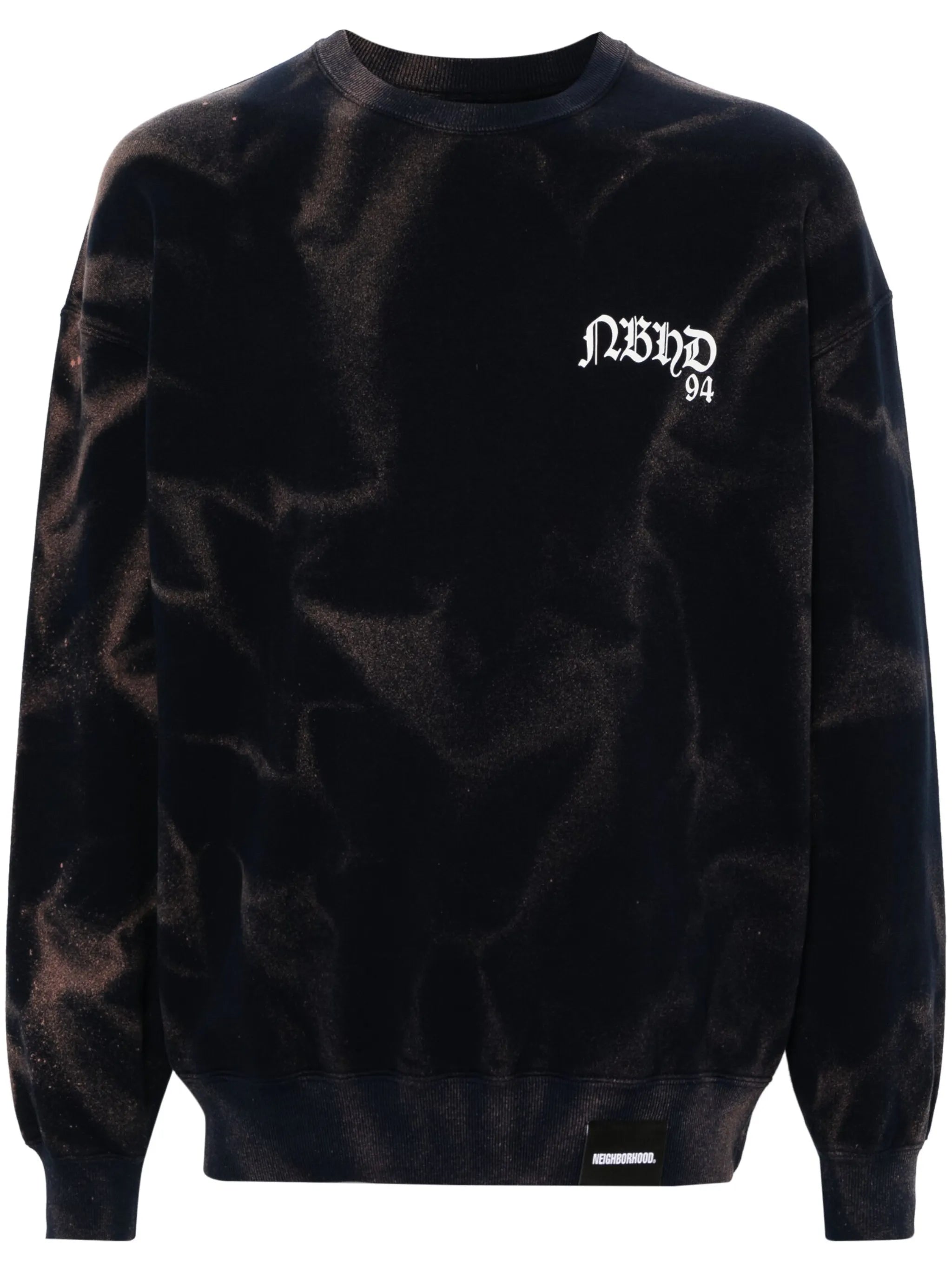 tie-dye cotton sweatshirt