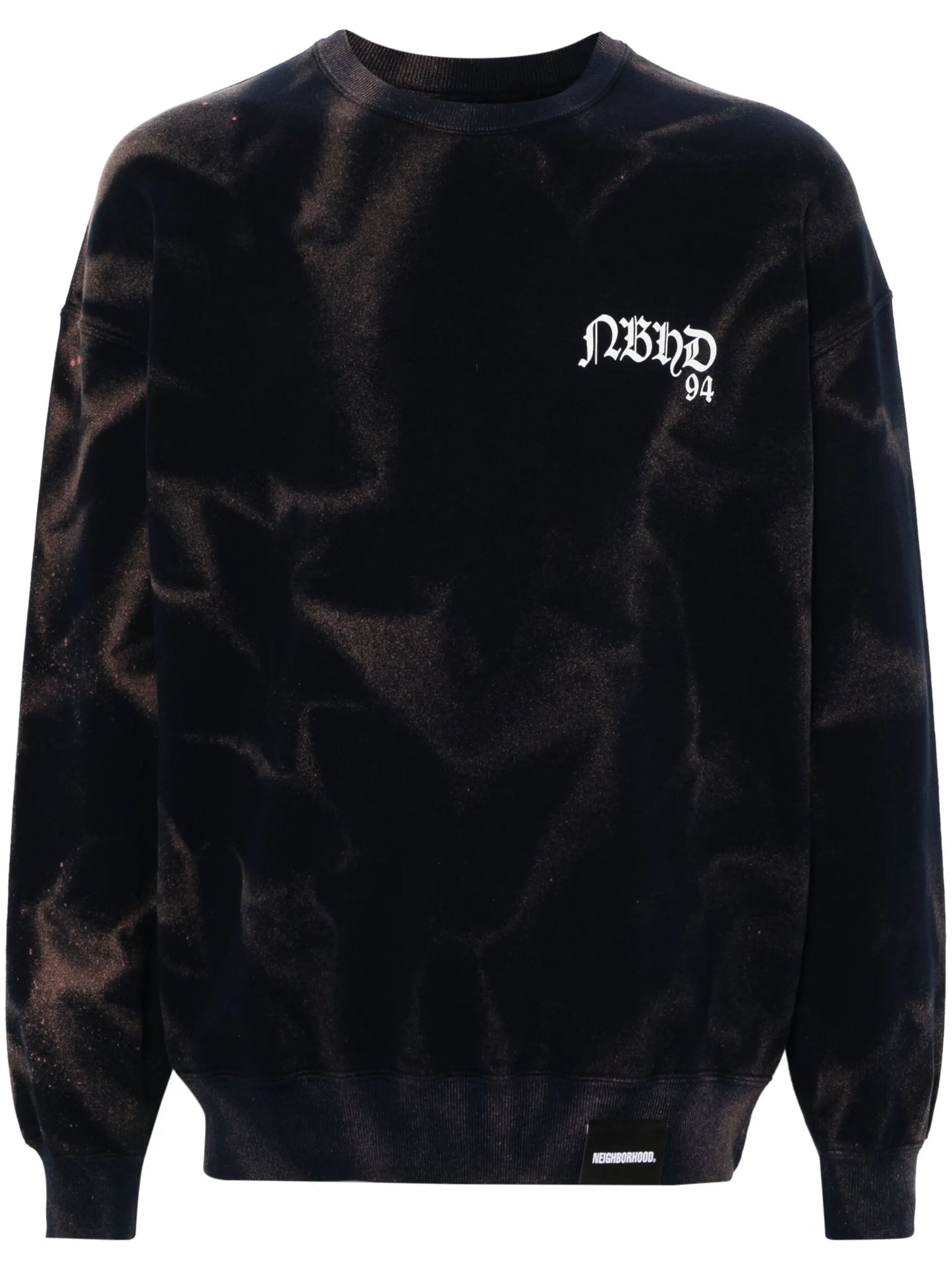 tie-dye cotton sweatshirt