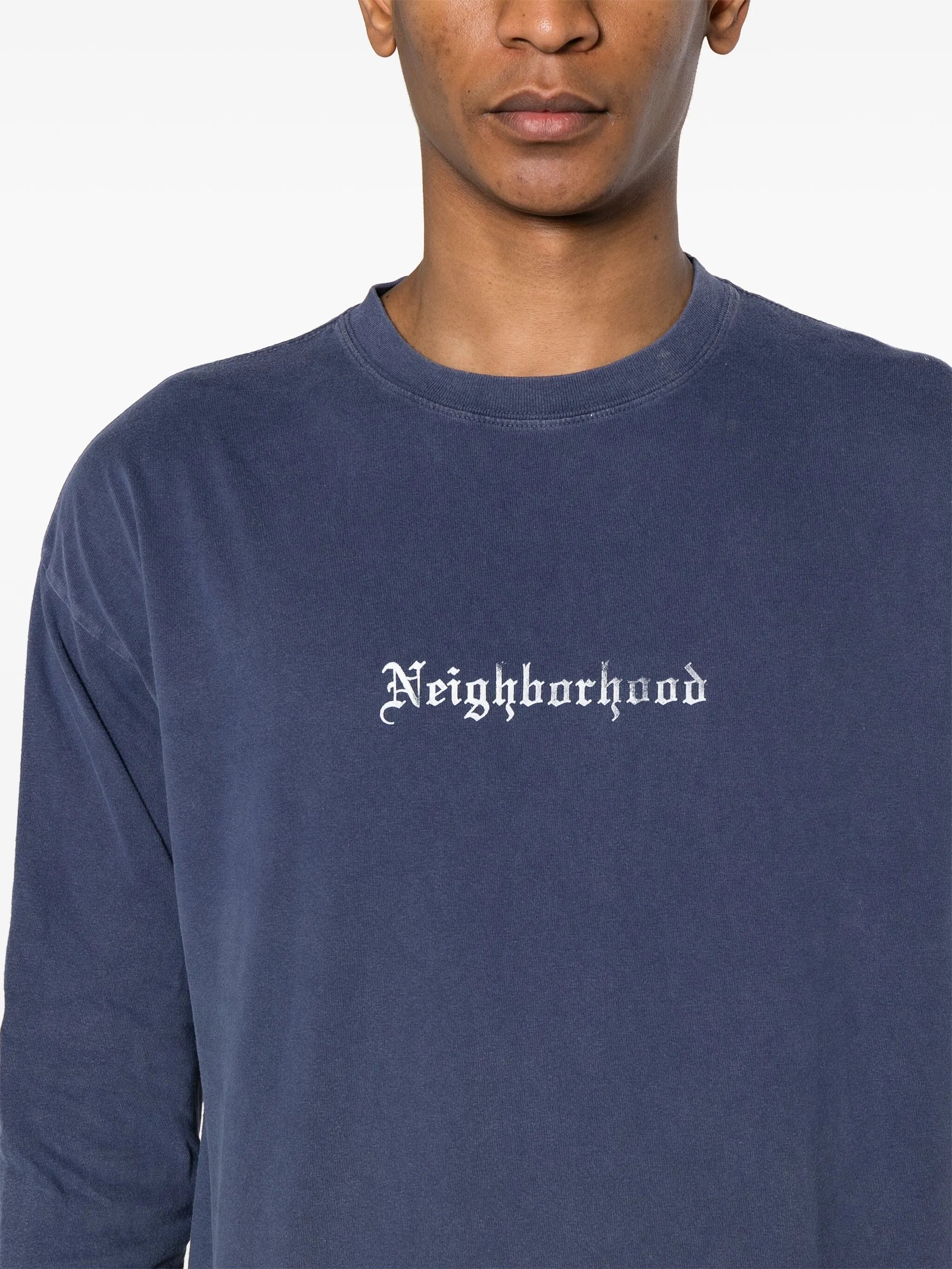 logo-print cotton T-shirt