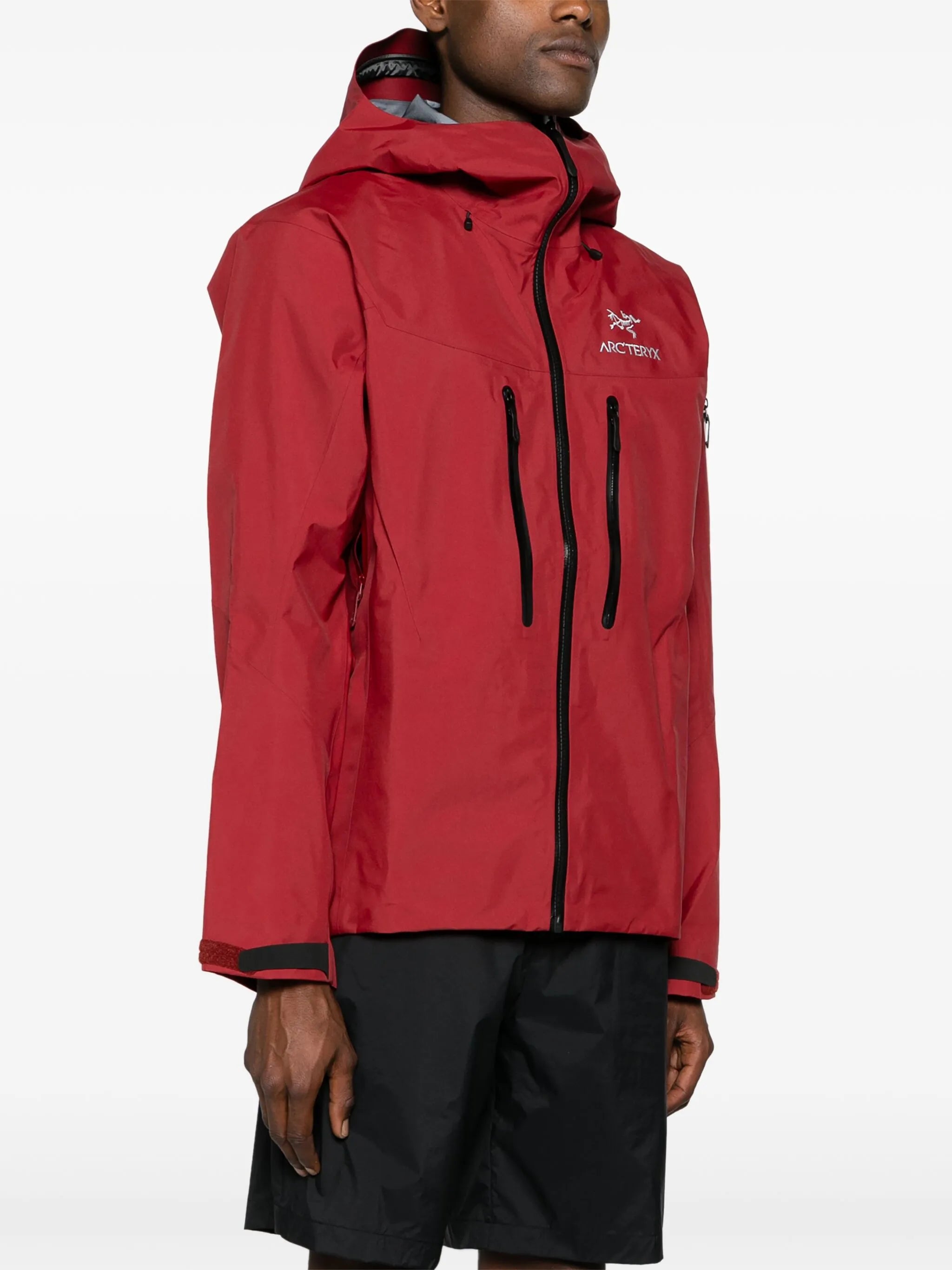 Alpha waterproof hooded jacket