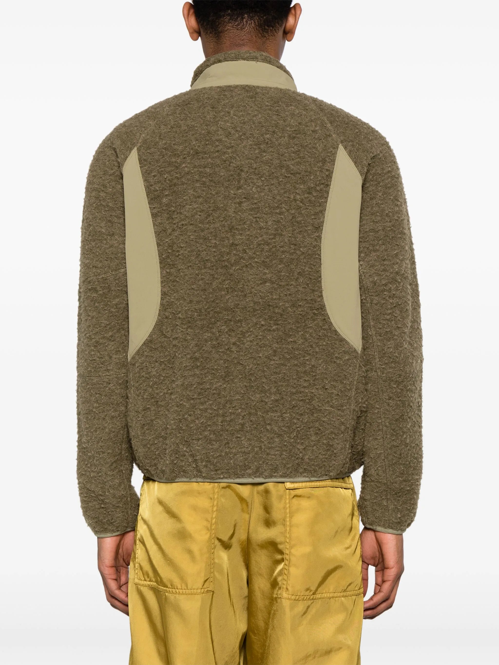 Polar zip-up fleece jacket