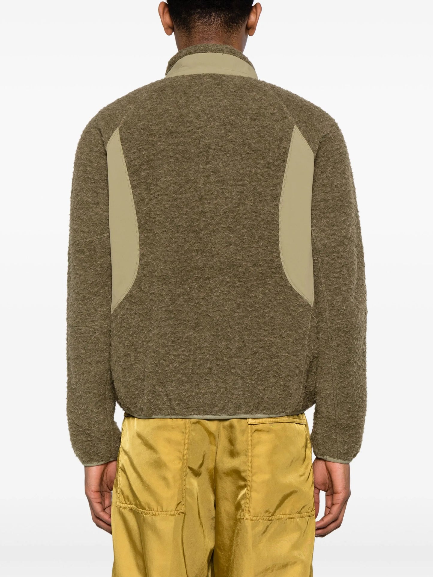 Polar zip-up fleece jacket