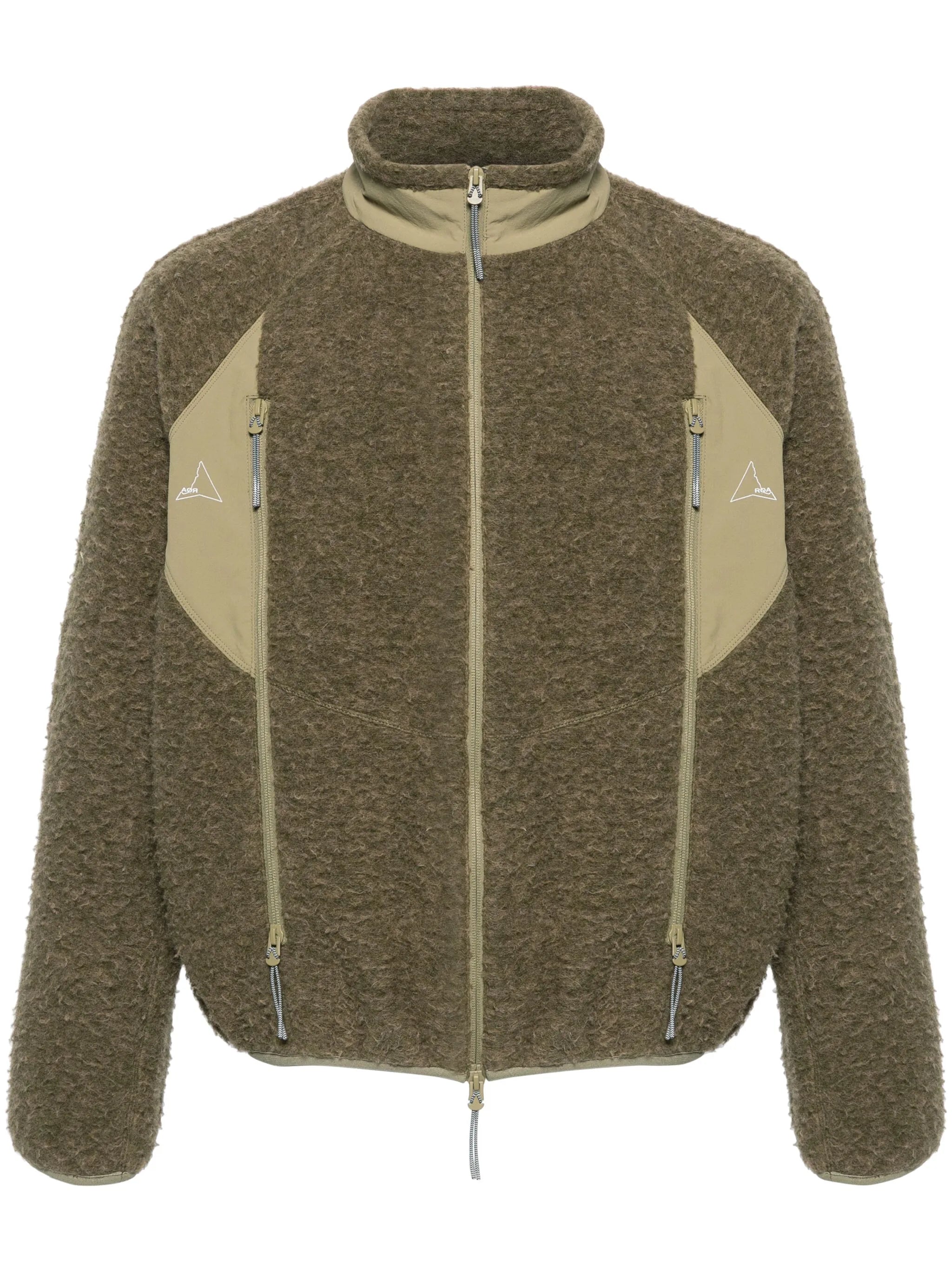 Polar zip-up fleece jacket
