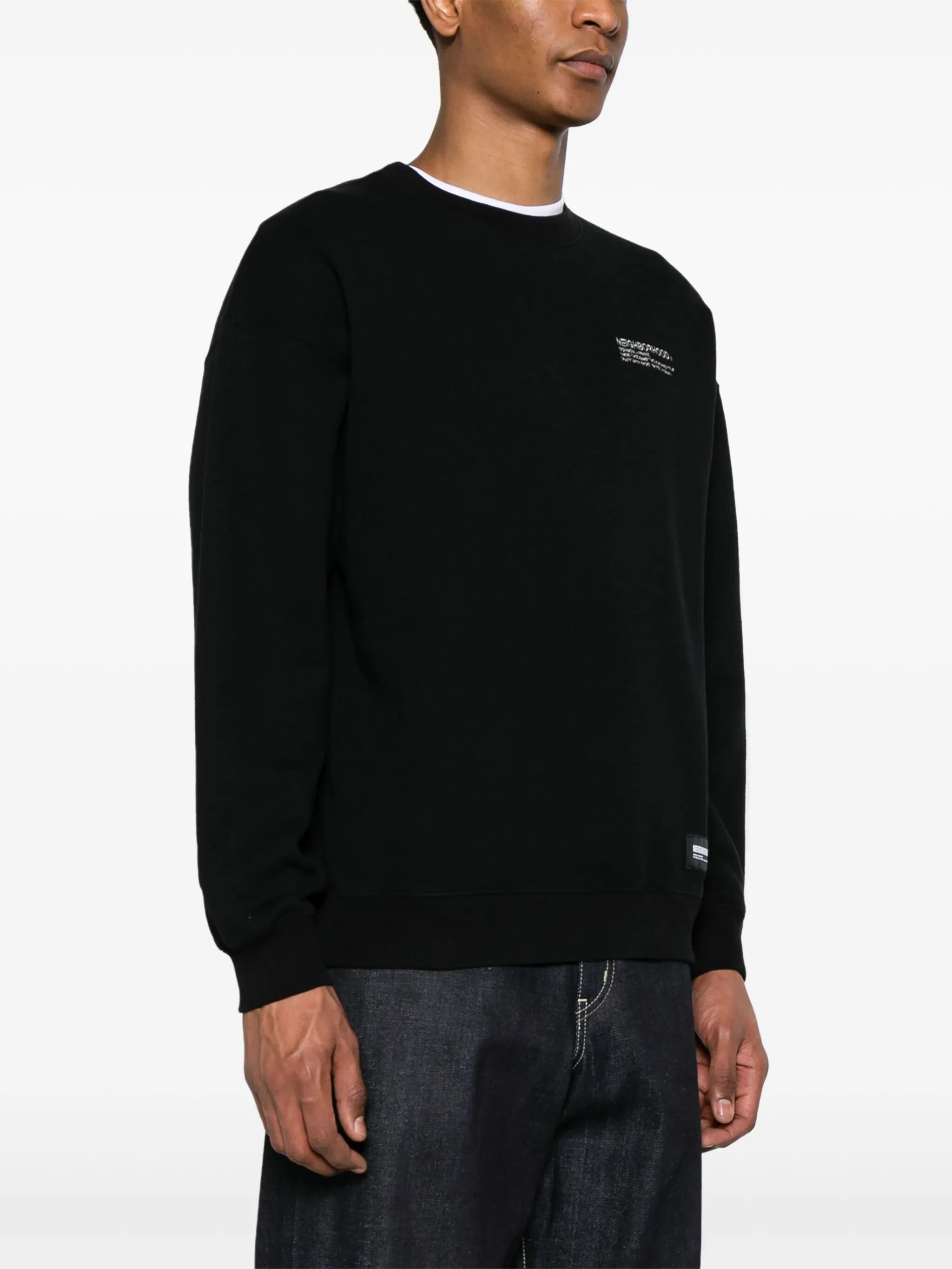 logo-embroidered cotton sweatshirt