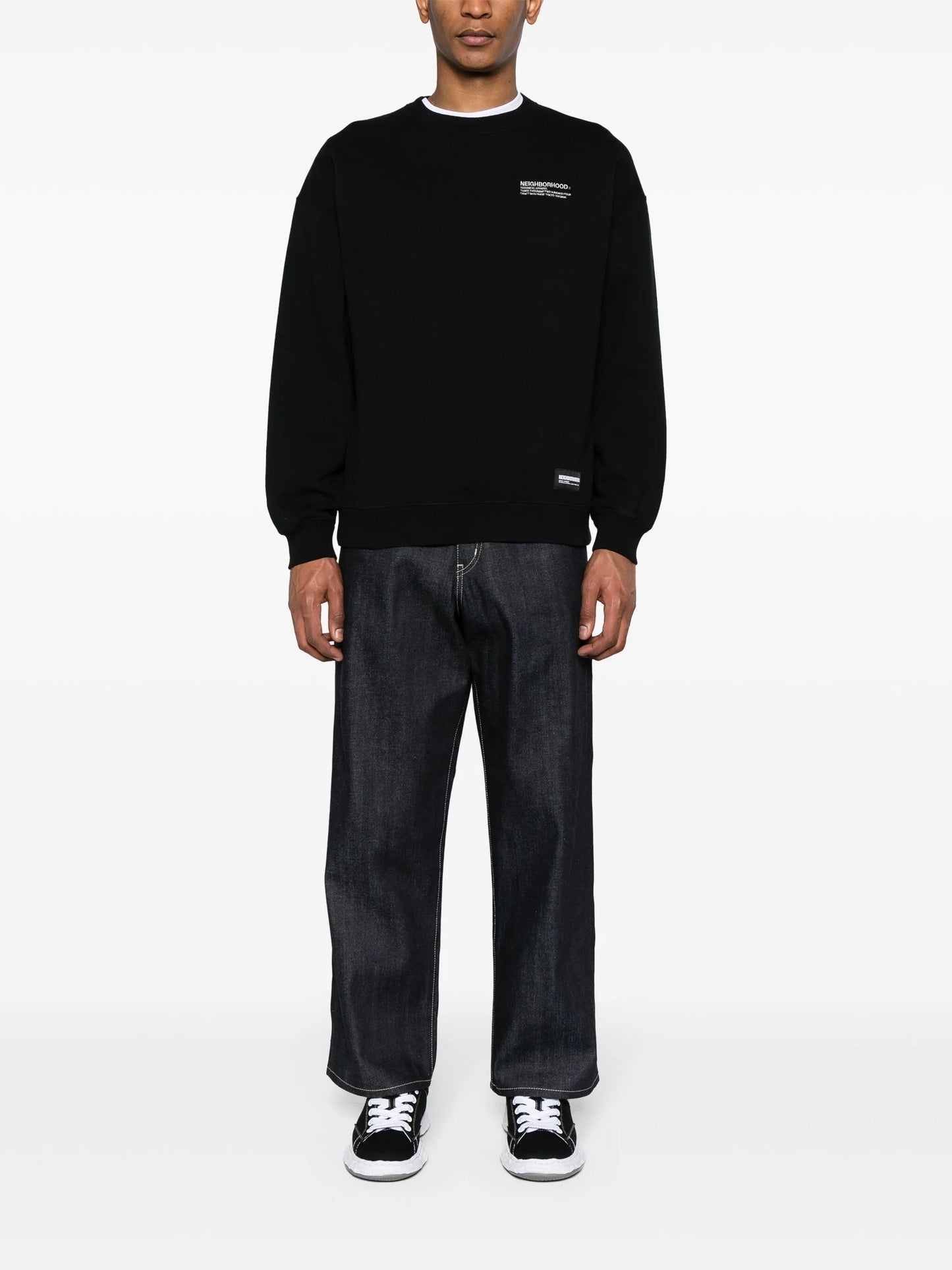 logo-embroidered cotton sweatshirt