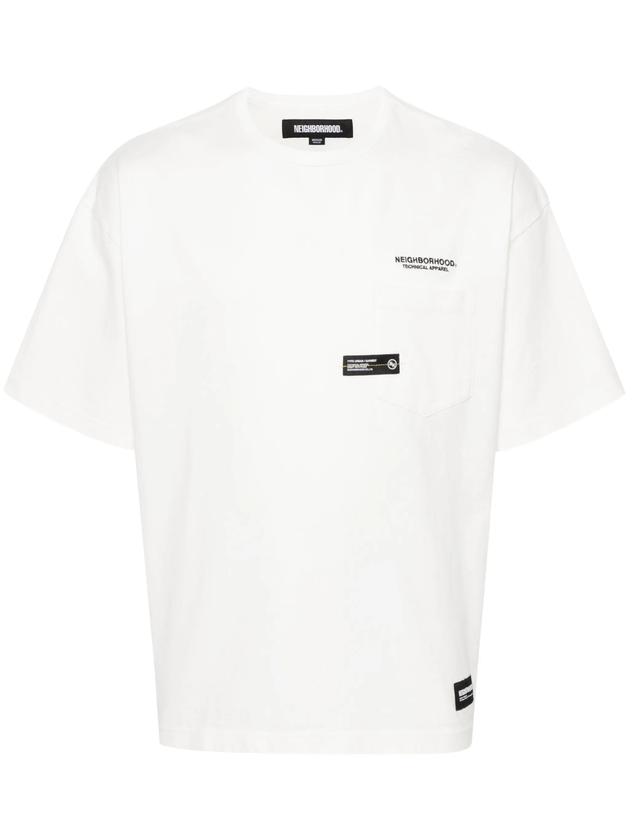 logo-embroidered cotton T-shirt