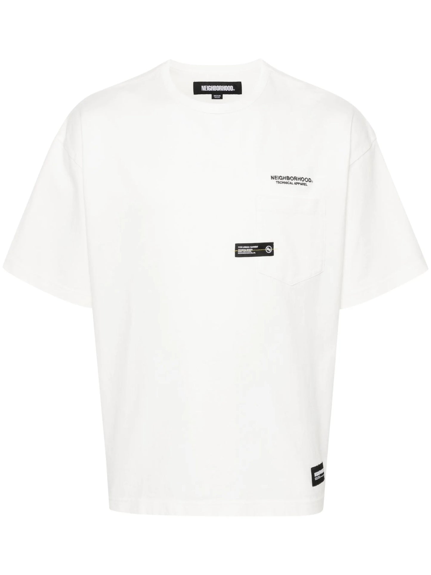 logo-embroidered cotton T-shirt