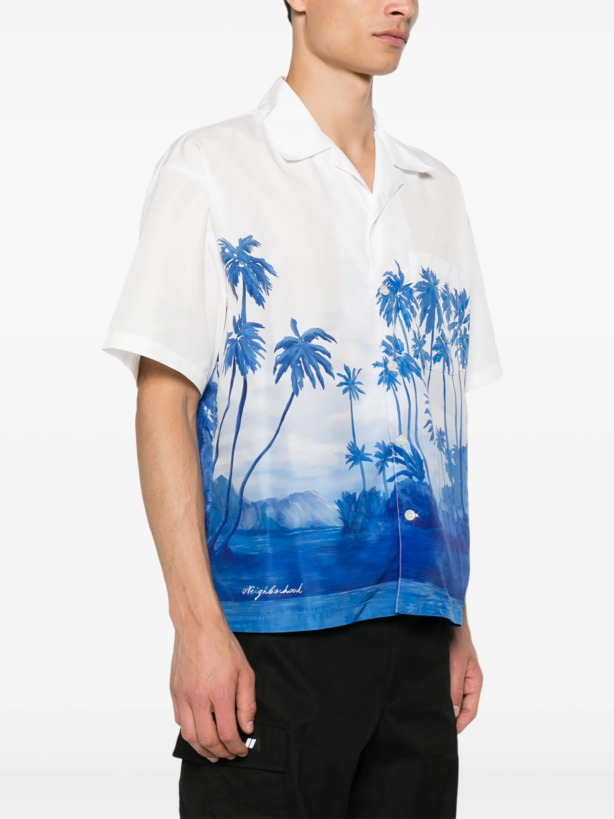 Palm Tree-print shirt