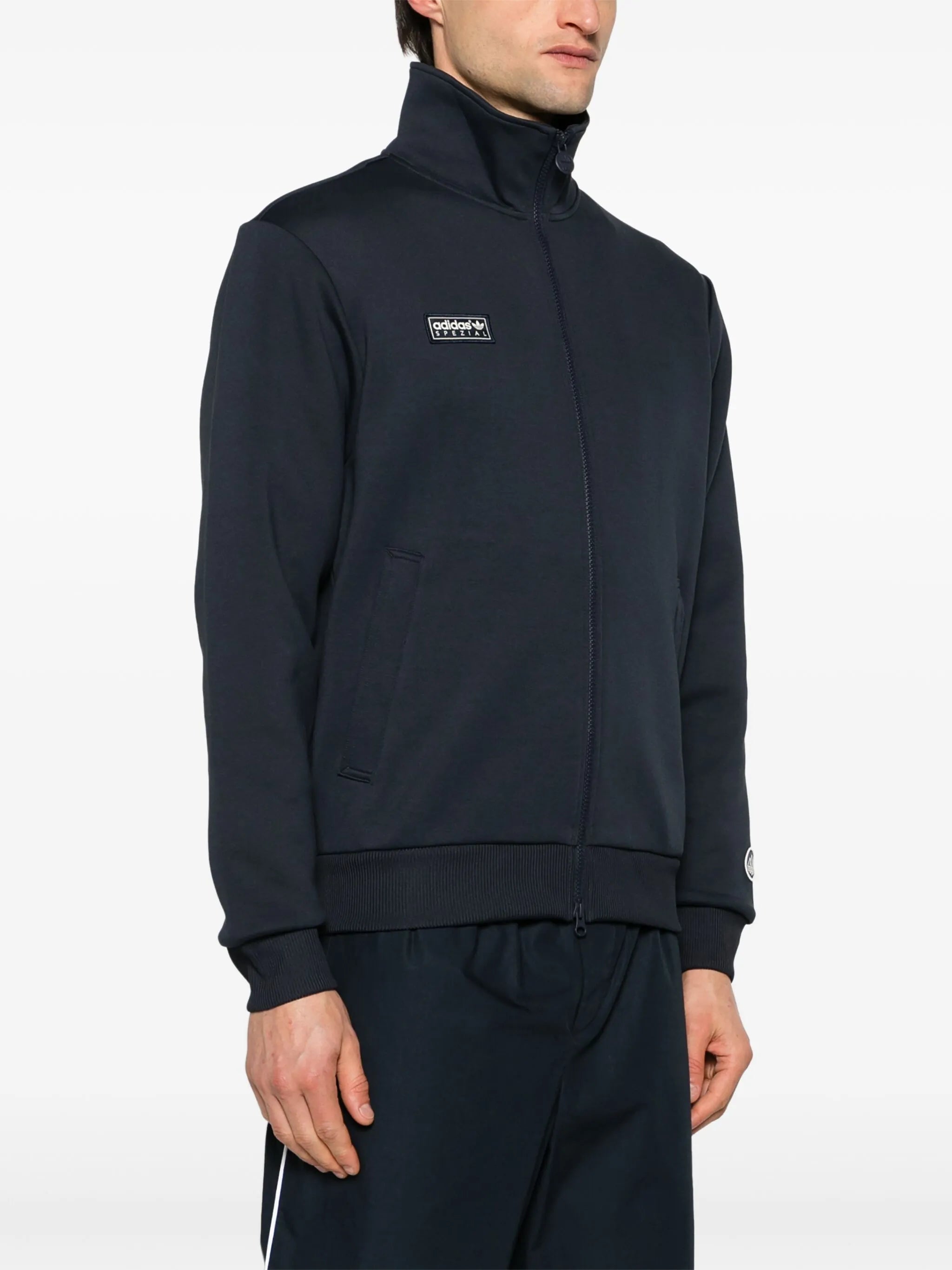 Angelzarke technical-jersey track jacket