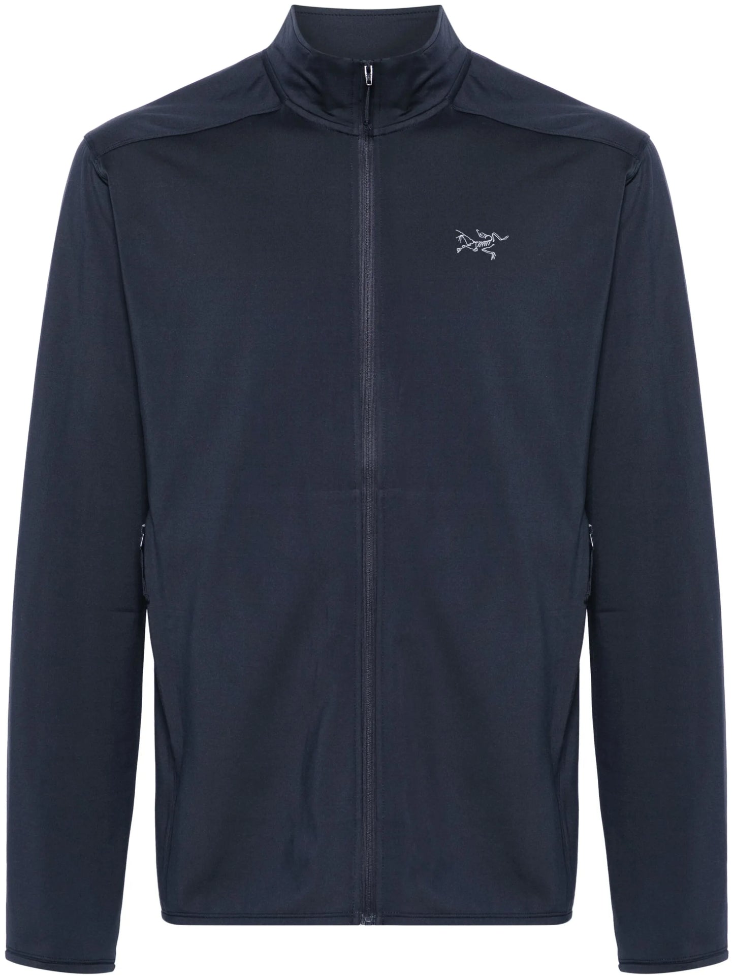 Kyanite logo-embroidered jacket