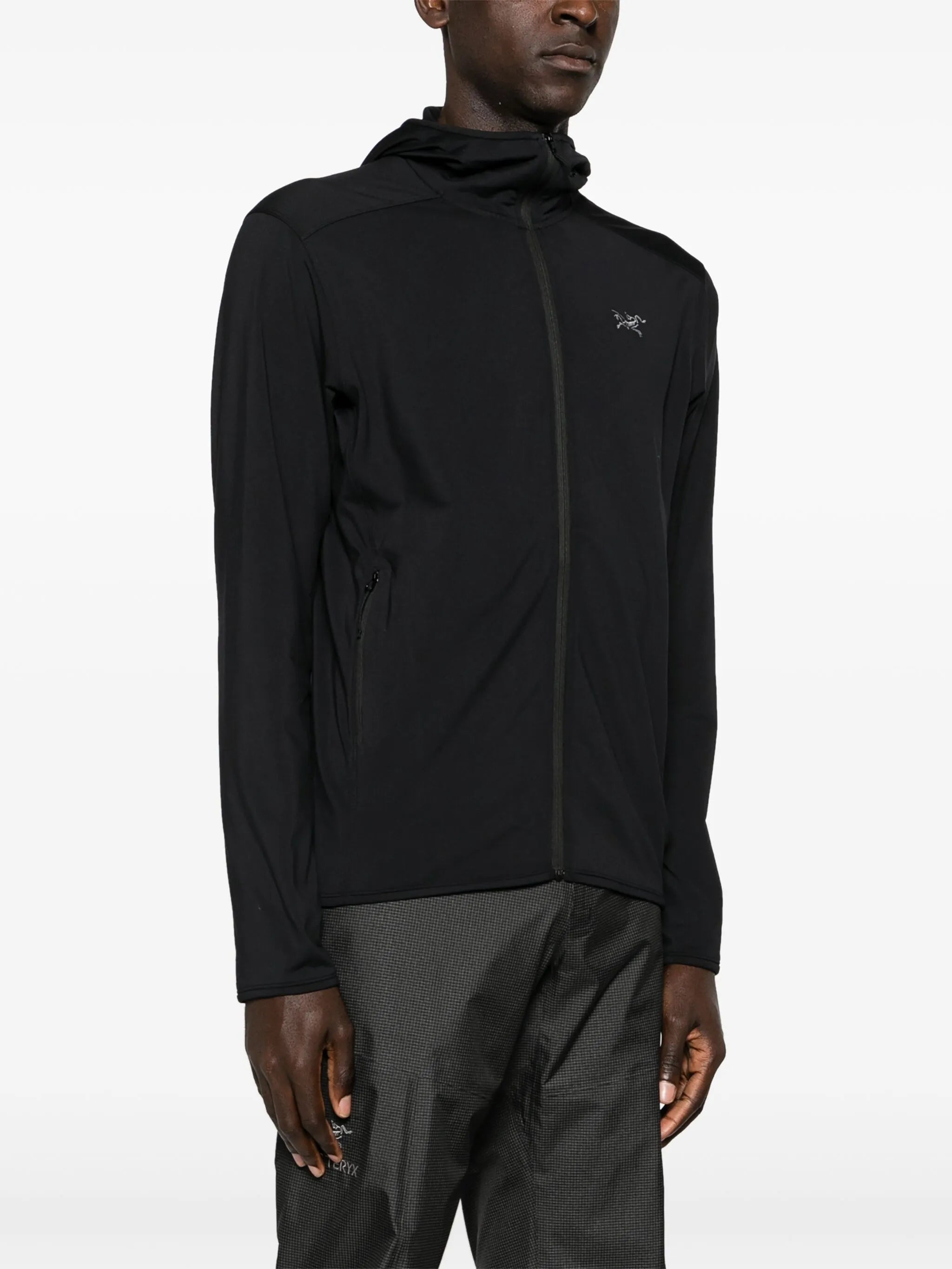 Kyanite zip-up hooded jacket