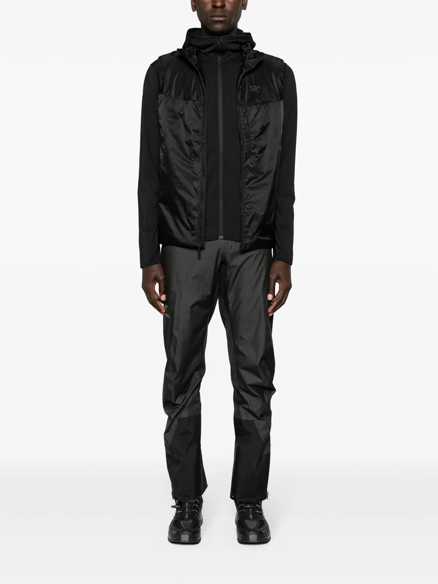 Kyanite zip-up hooded jacket