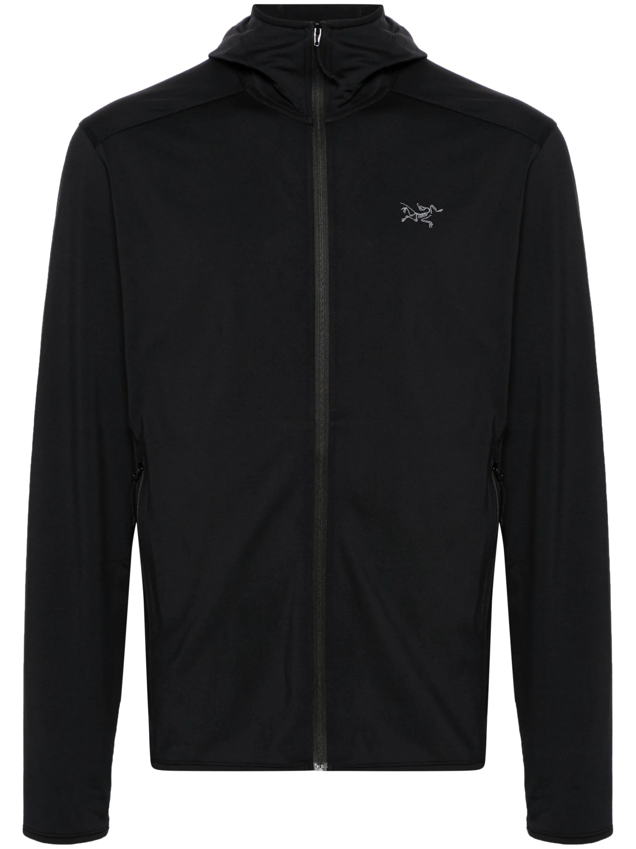 Kyanite zip-up hooded jacket