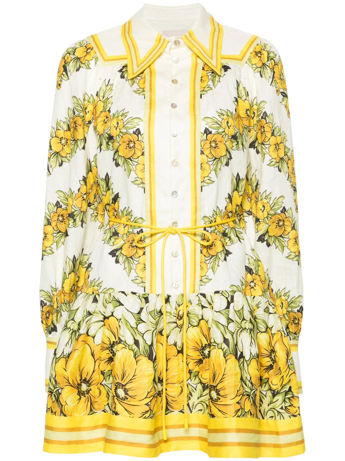 Gisela floral-print minidress