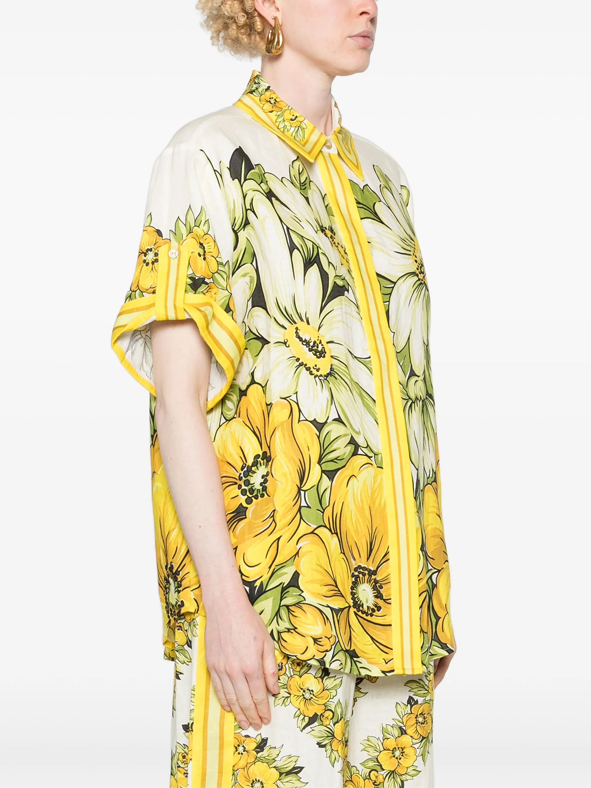 Gisela floral-print shirt
