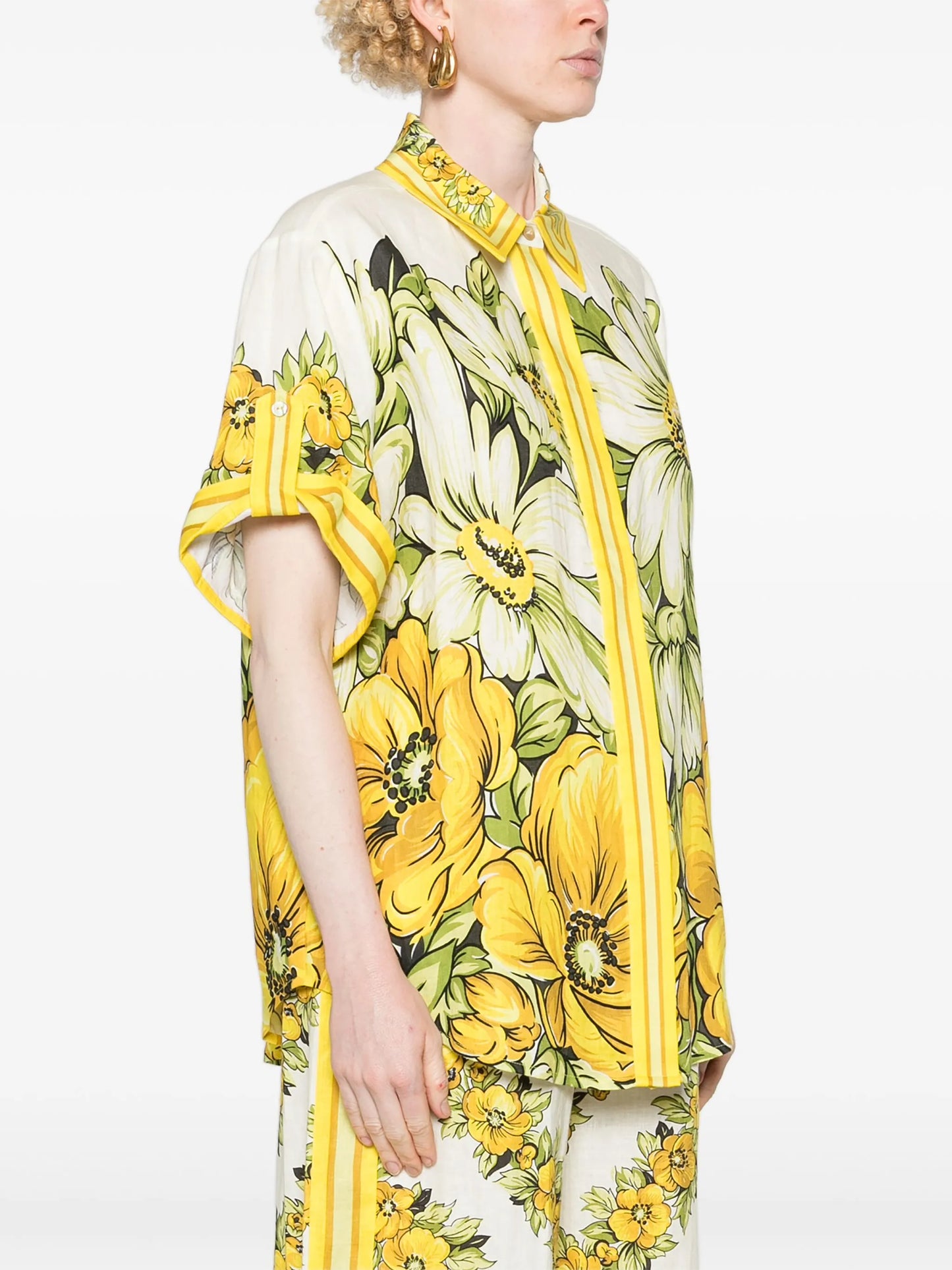 Gisela floral-print shirt