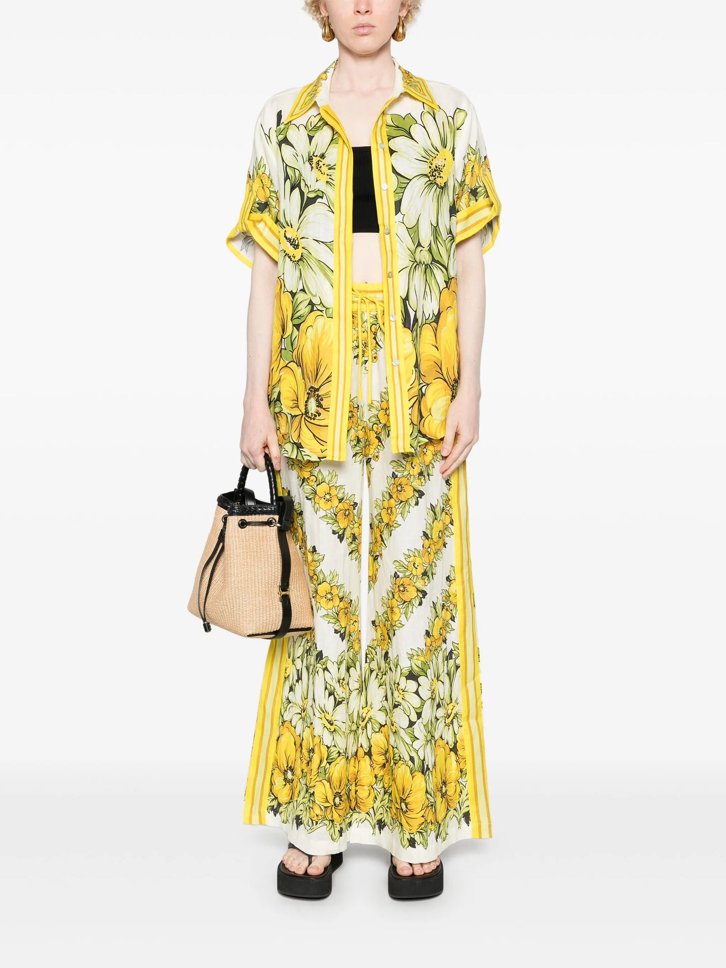 Gisela floral-print shirt