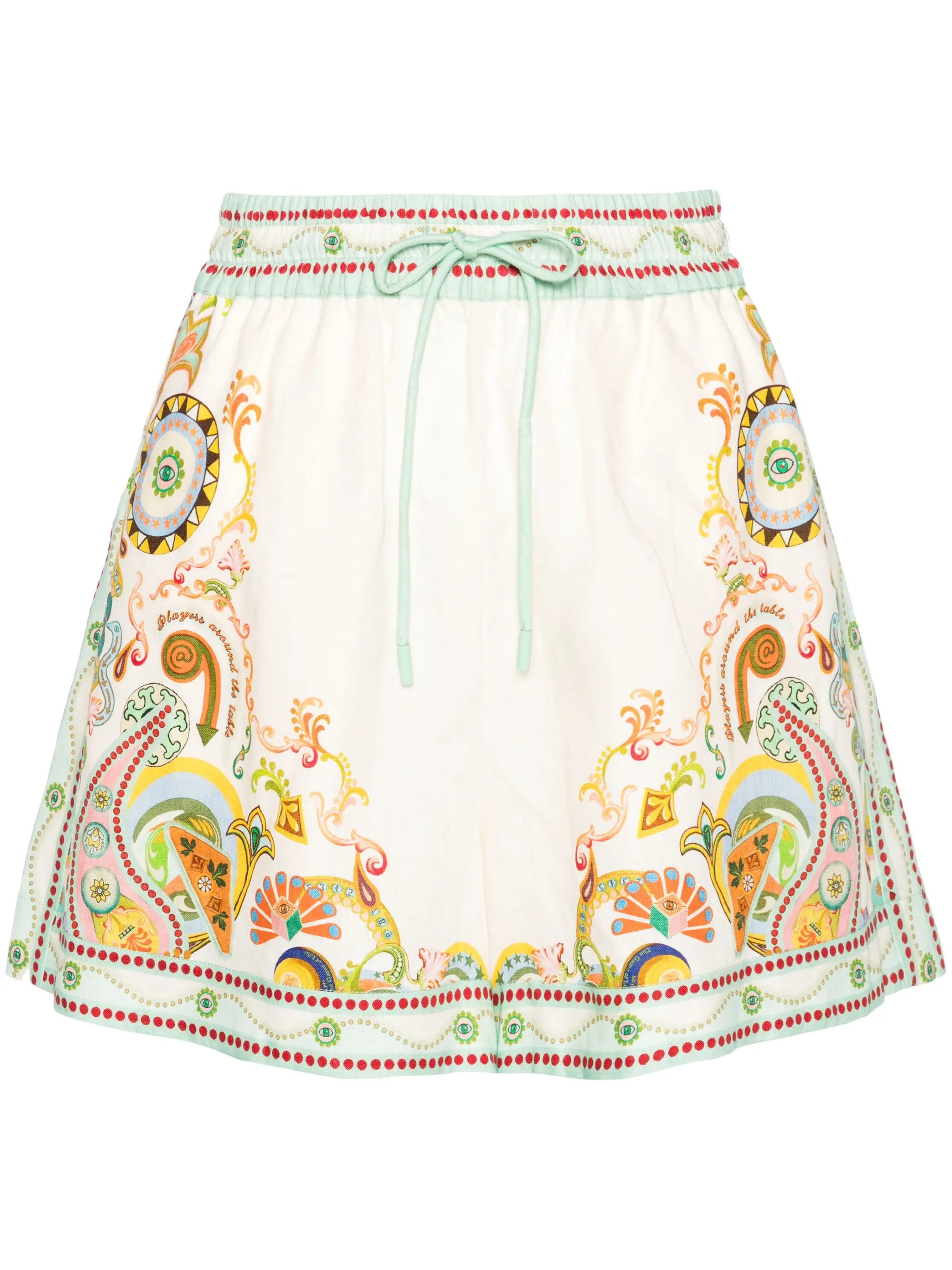 Pinball drawstring shorts