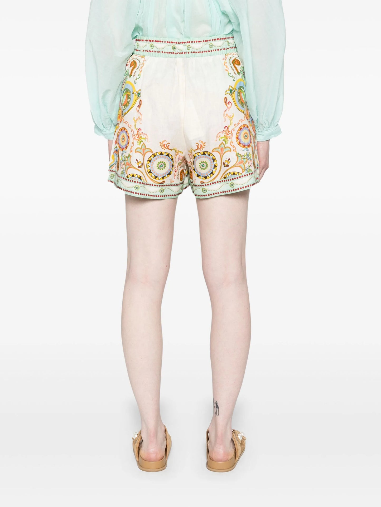 Pinball drawstring shorts