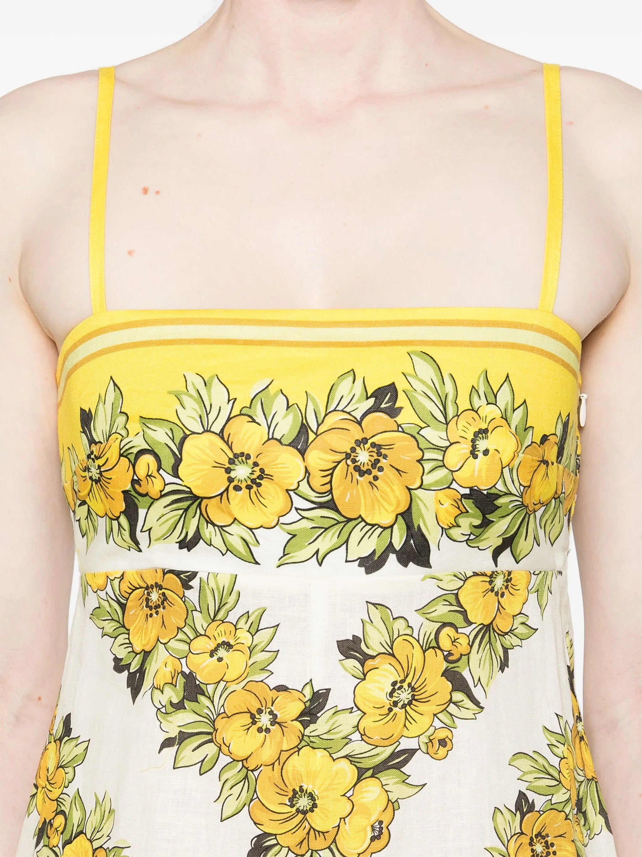 Gisela floral-print midi dress
