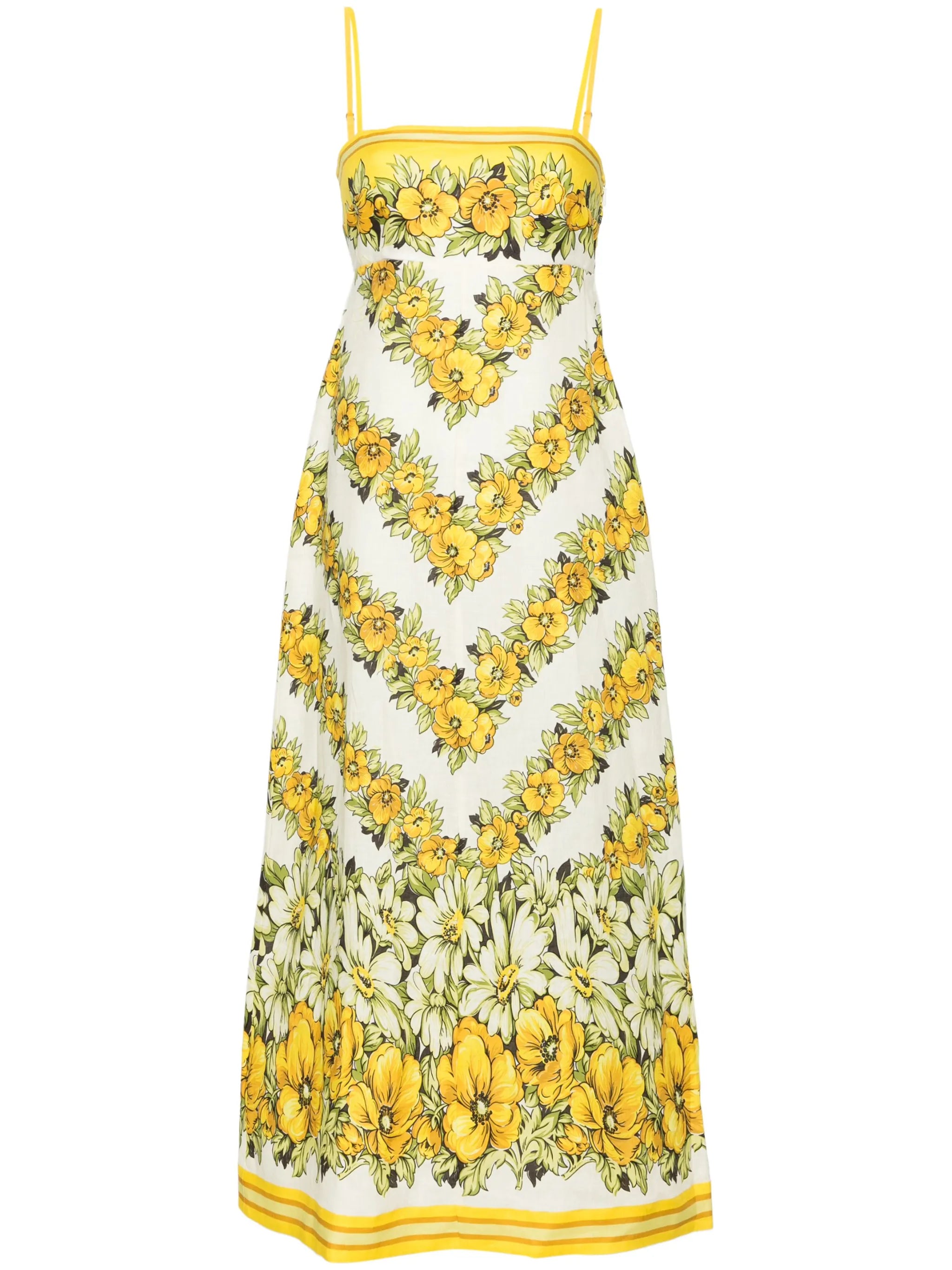 Gisela floral-print midi dress