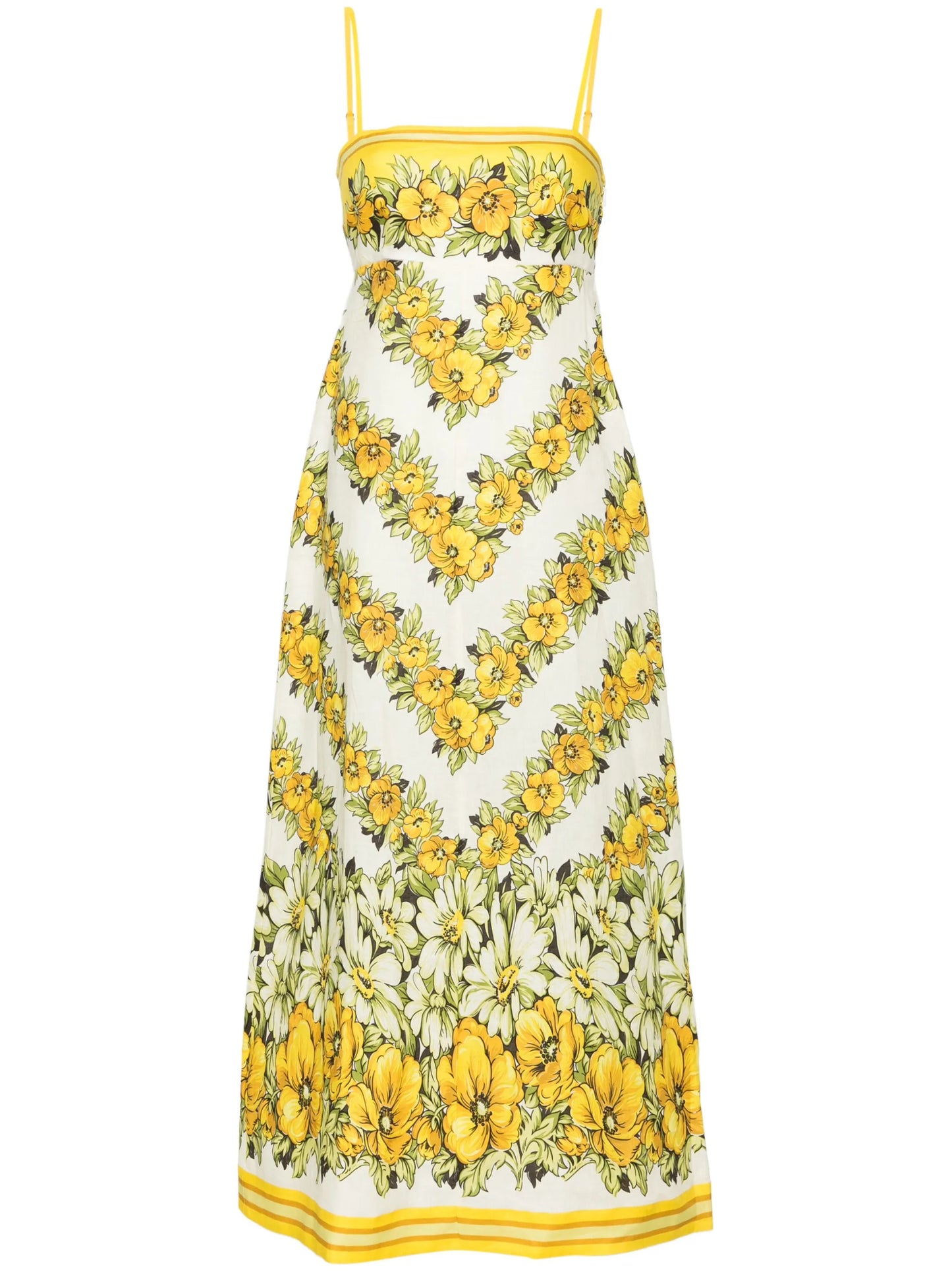 Gisela floral-print midi dress