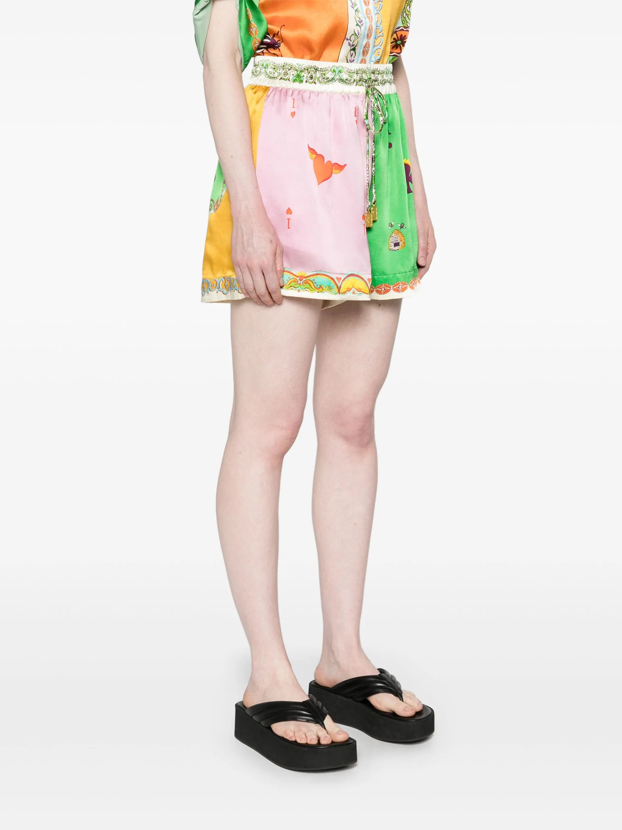 Remmy graphic-print shorts