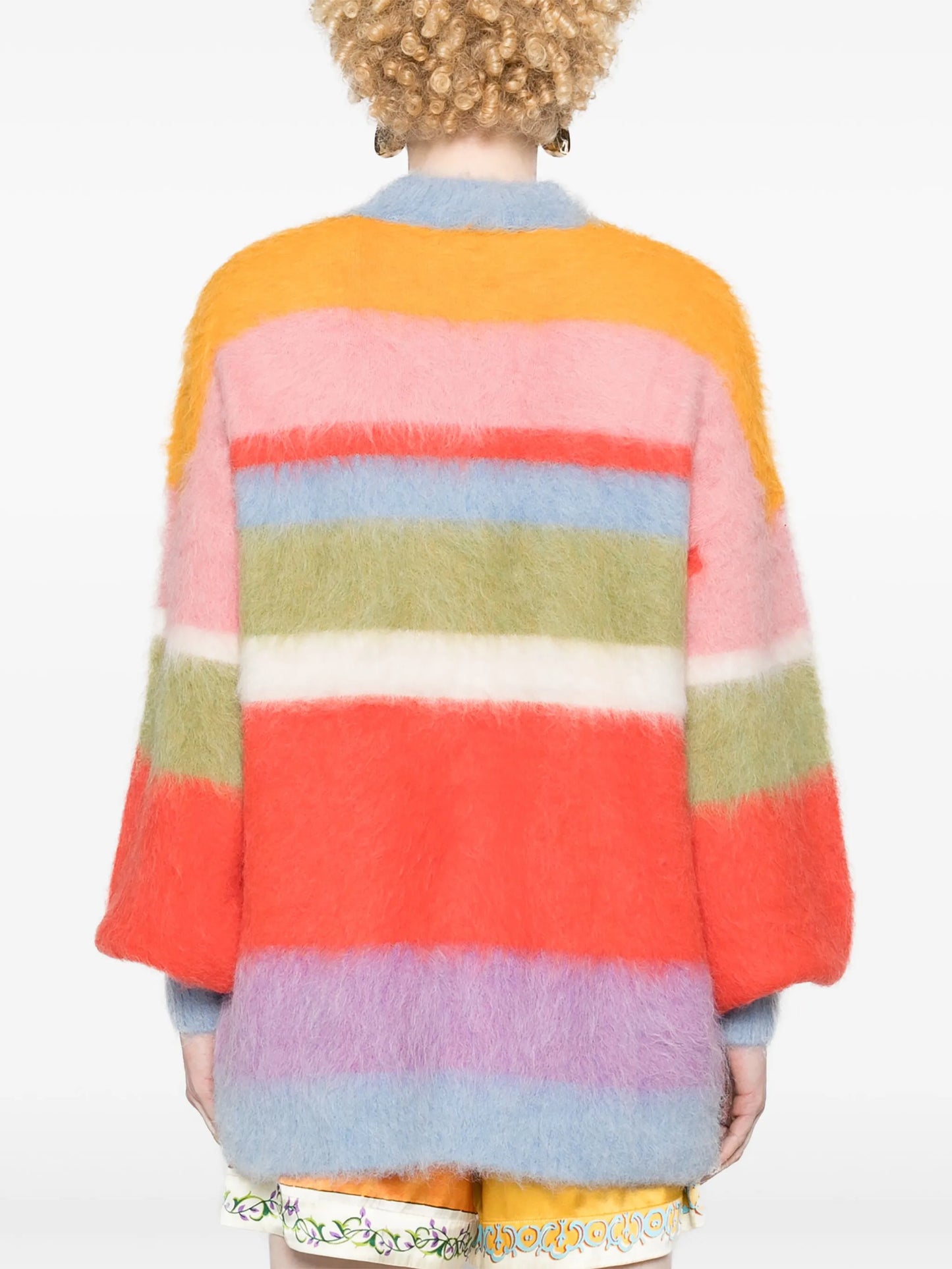 Sporty striped jumper